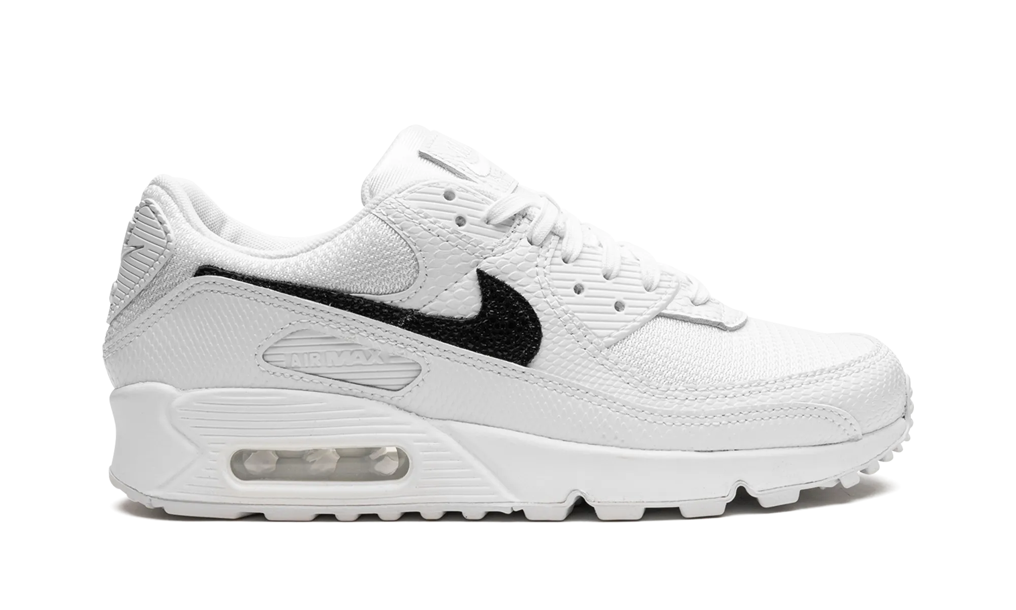Nike Low Dunk Golf Shoes AIR MAX 90 WMNS "White Reptile"
