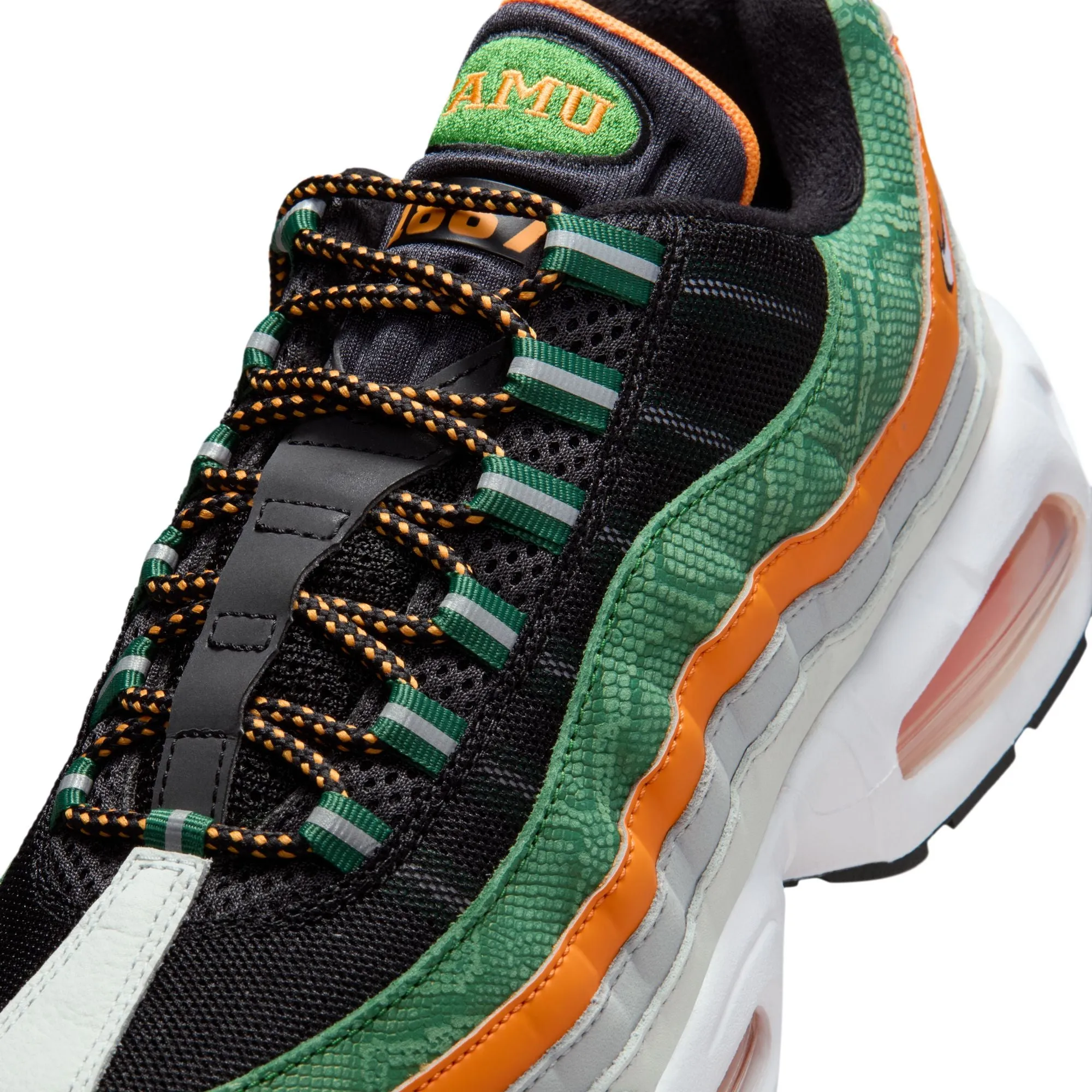 Cherry Blossom Nike Shoes Air Max 95 Big Bubble x FAMU Men's Shoes Black/white-orange Horizon II7272-001