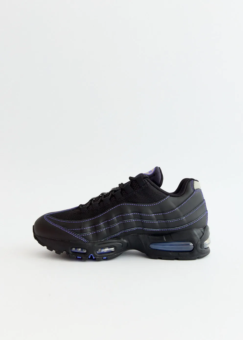 Nike Shoes With Straps Air Max 95 OG 'Black Persian Violet' Sneakers