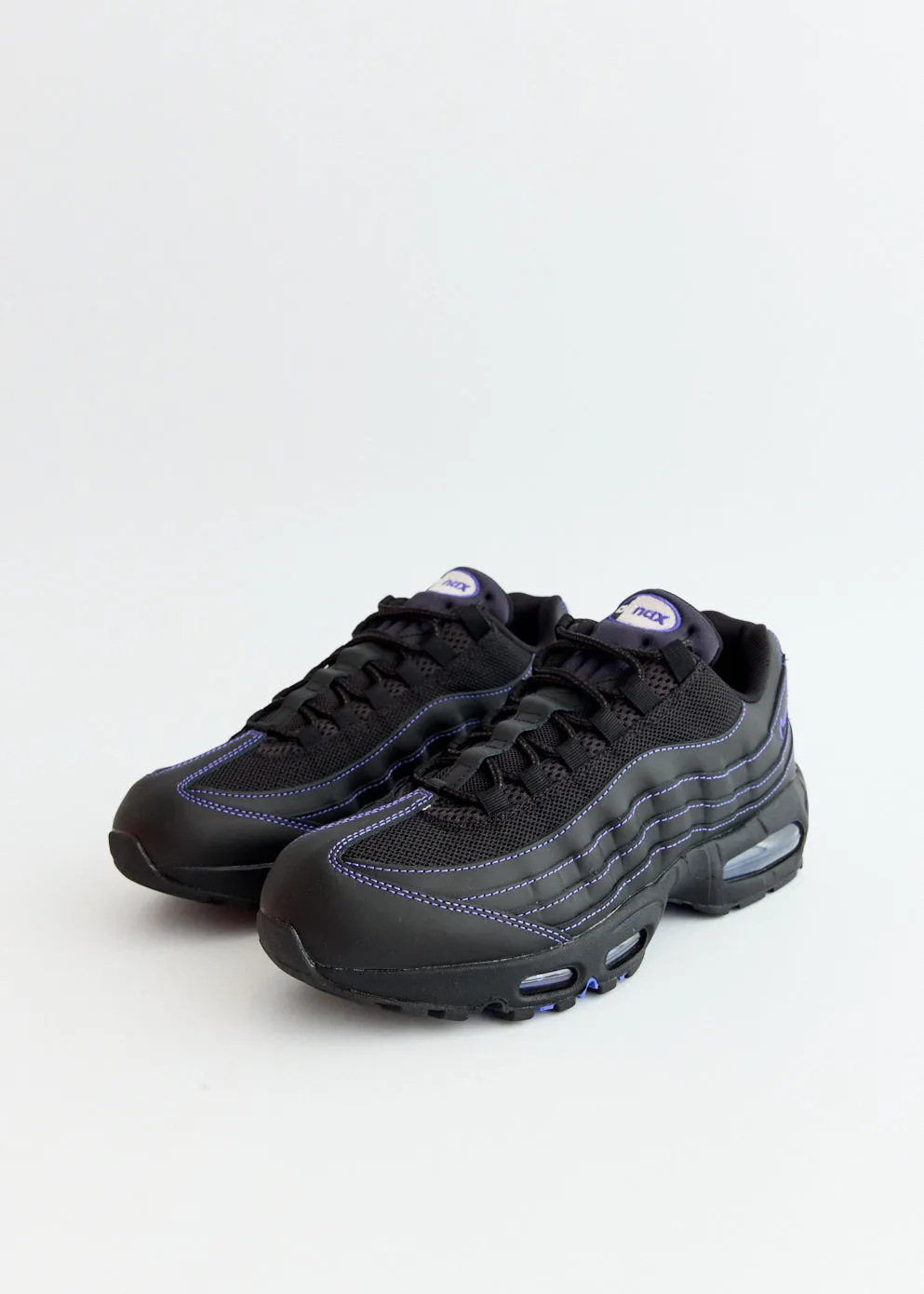 Air Max 95 OG 'Black Persian Violet' Sneakers Nike Shoes Clearance Sale