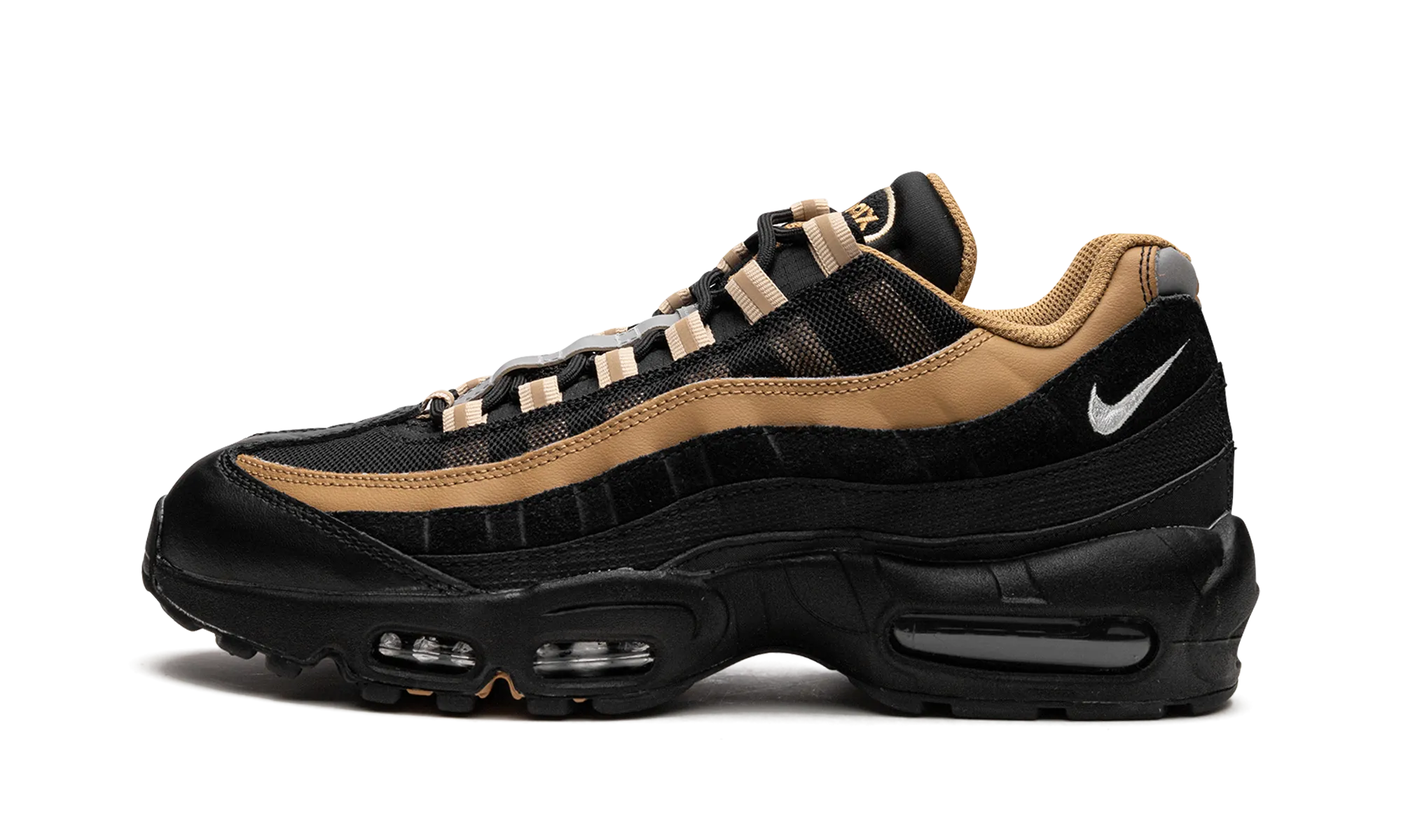 Nike Shoes With Lime Green Air Max 95 "Black Elemental Gold"