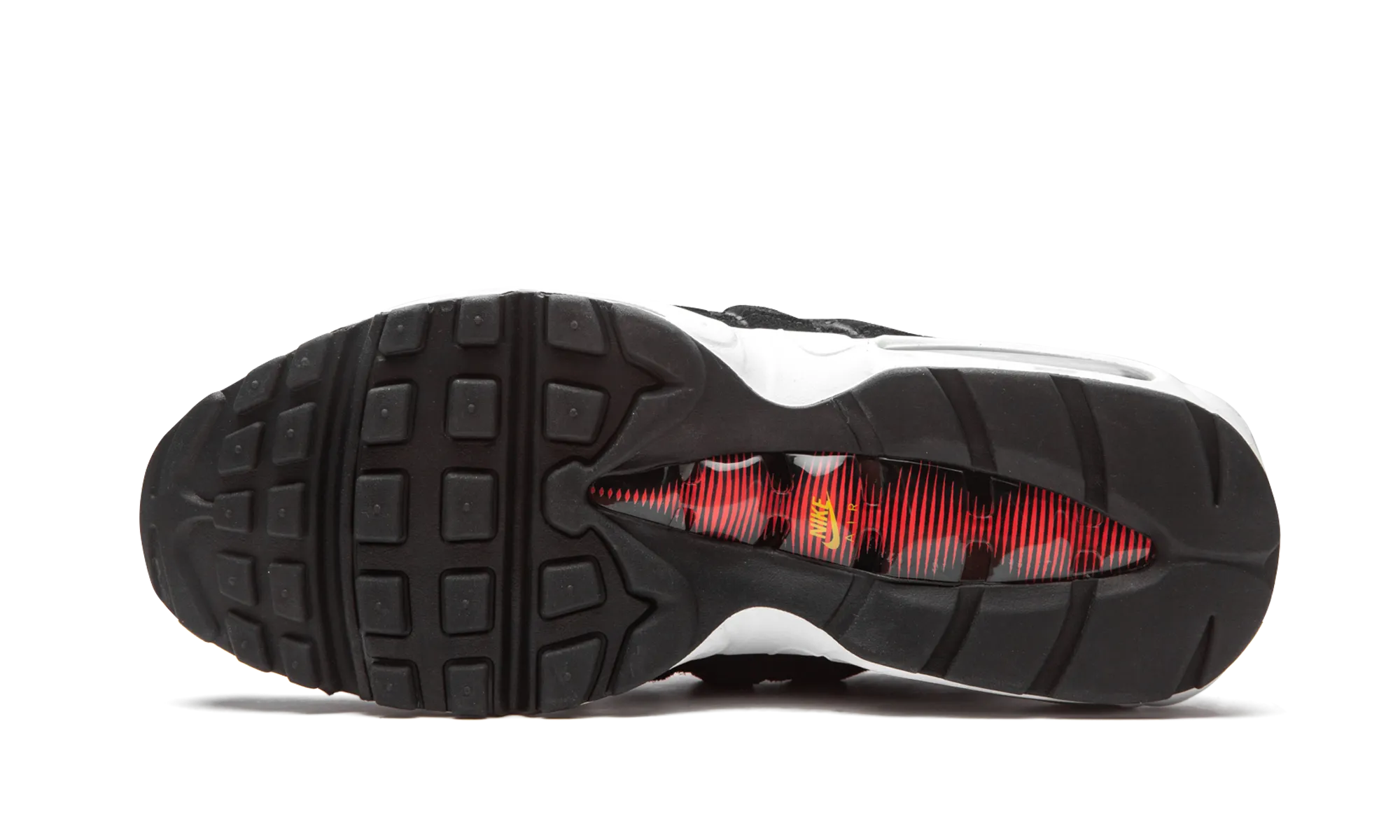 Nike Waffle Racing Flat Moon Shoe Air Max 95 "Bright Crimson / Yellow"