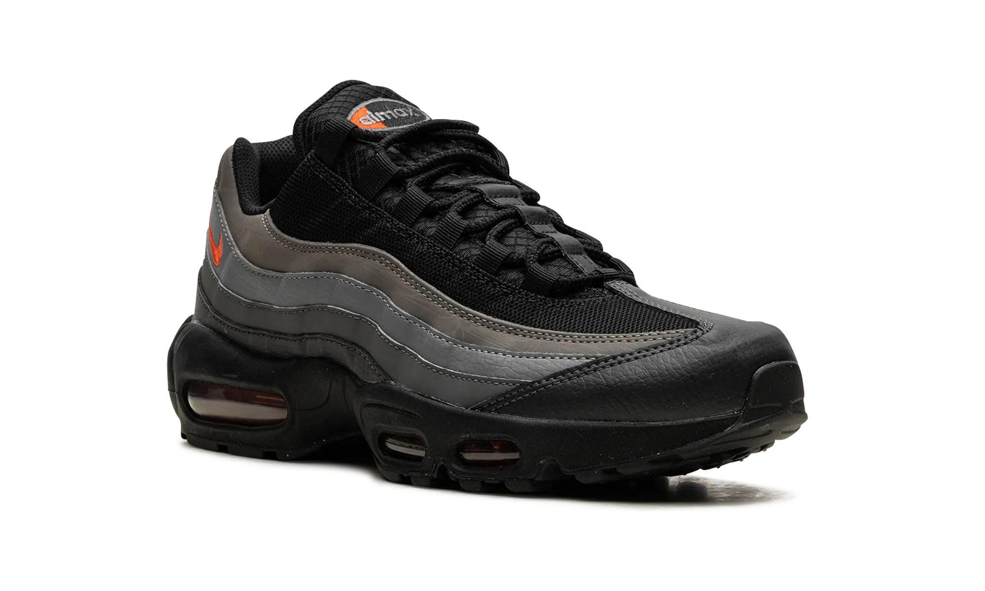 Nike Maroon Shoes Air Max 95 "Grey Reflective"