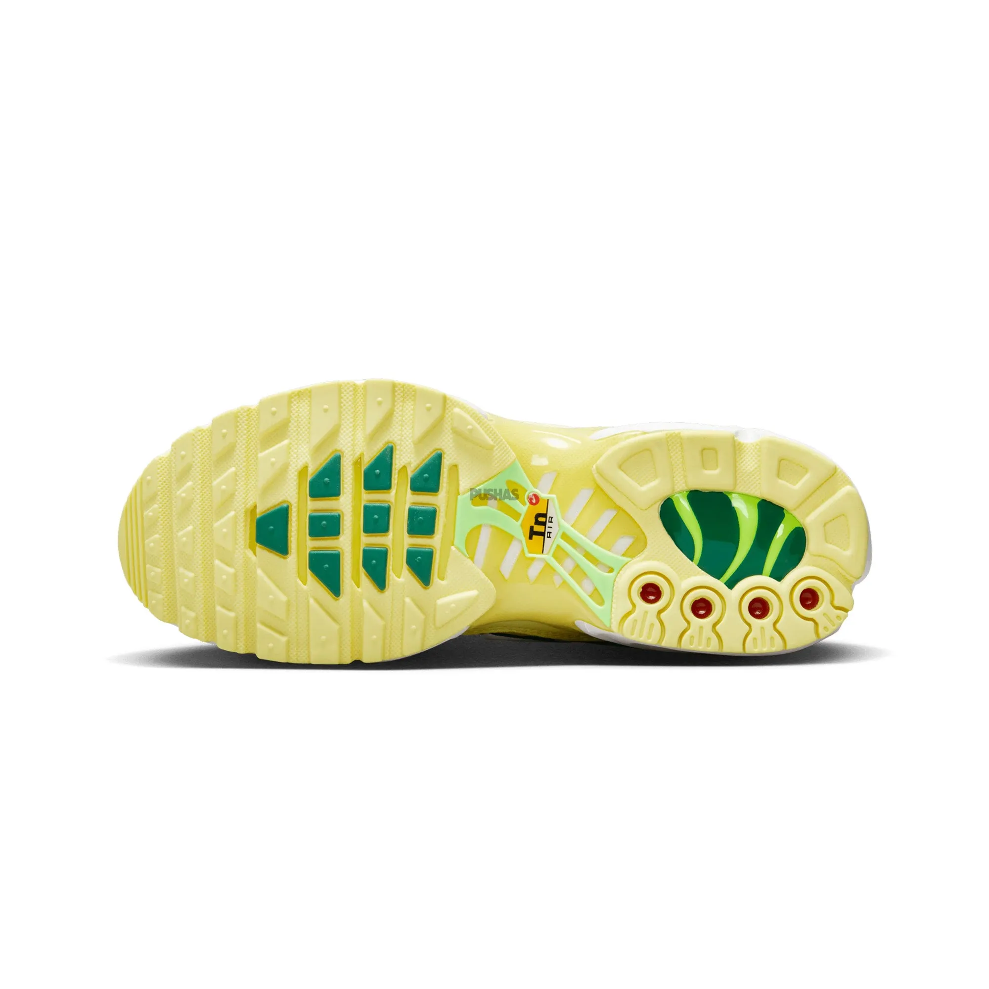 Air Max Plus TN Tuned 1 'Lemon Lime' (2023) Nike Suede Tennis Shoes