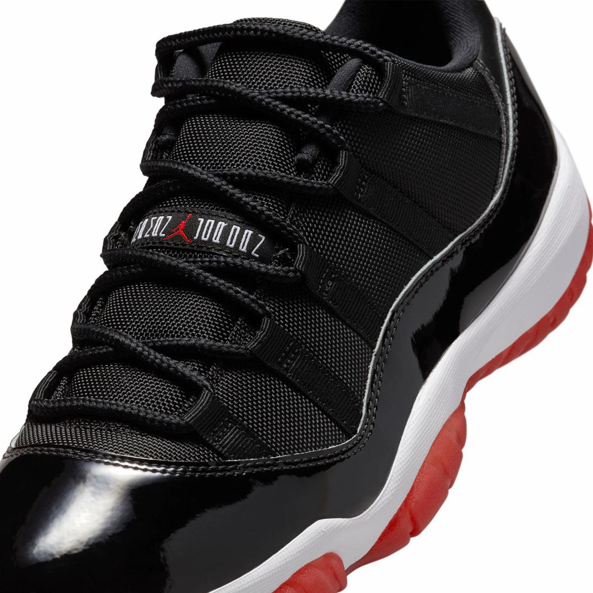 Air Jordan 11 Retro Low 'Bred' Working Sneakers