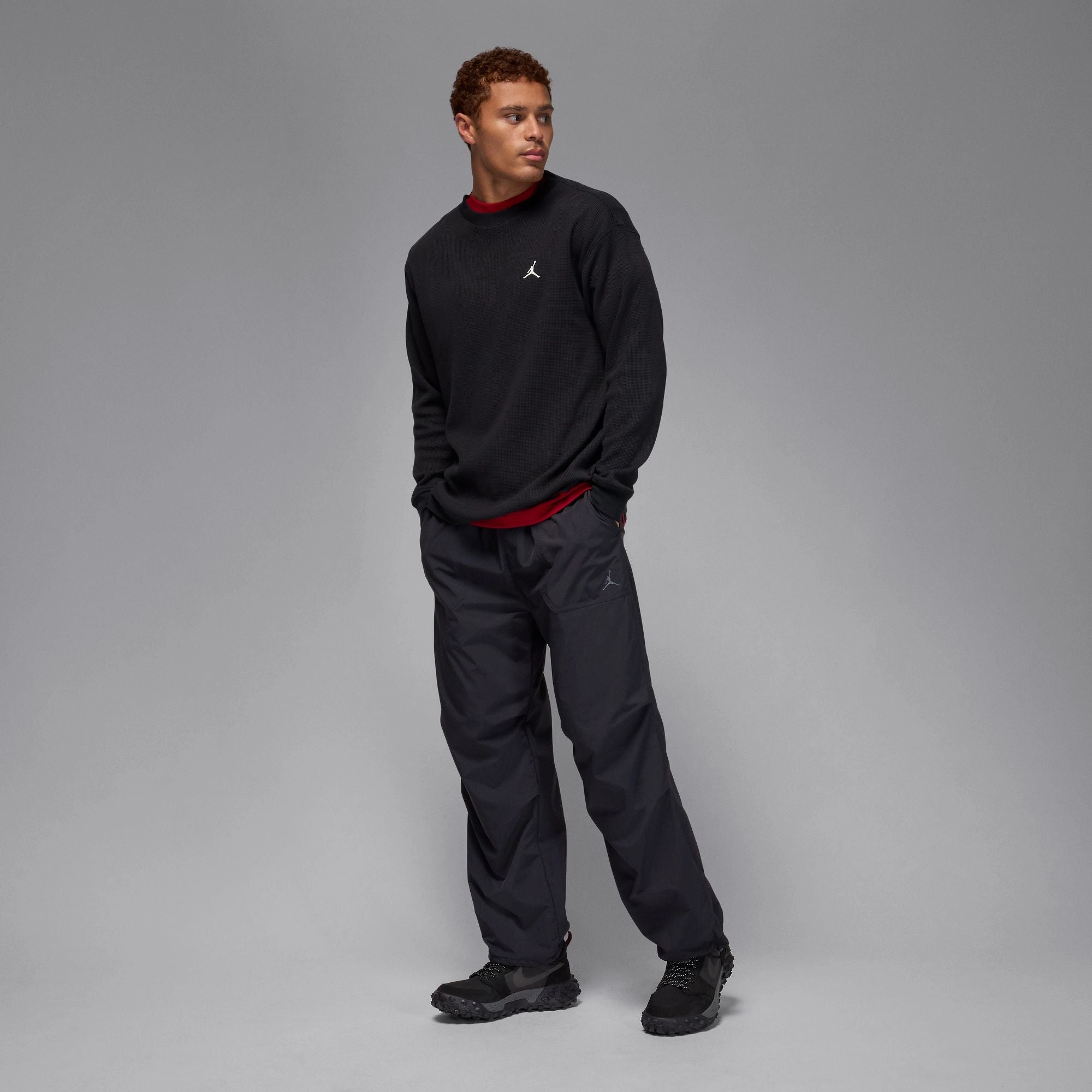 Air Jordan 1 Element Low A/T Men's Shoes Black/black-iron Grey-dk Smoke Grey FV4227-002 Sneakers Metallic