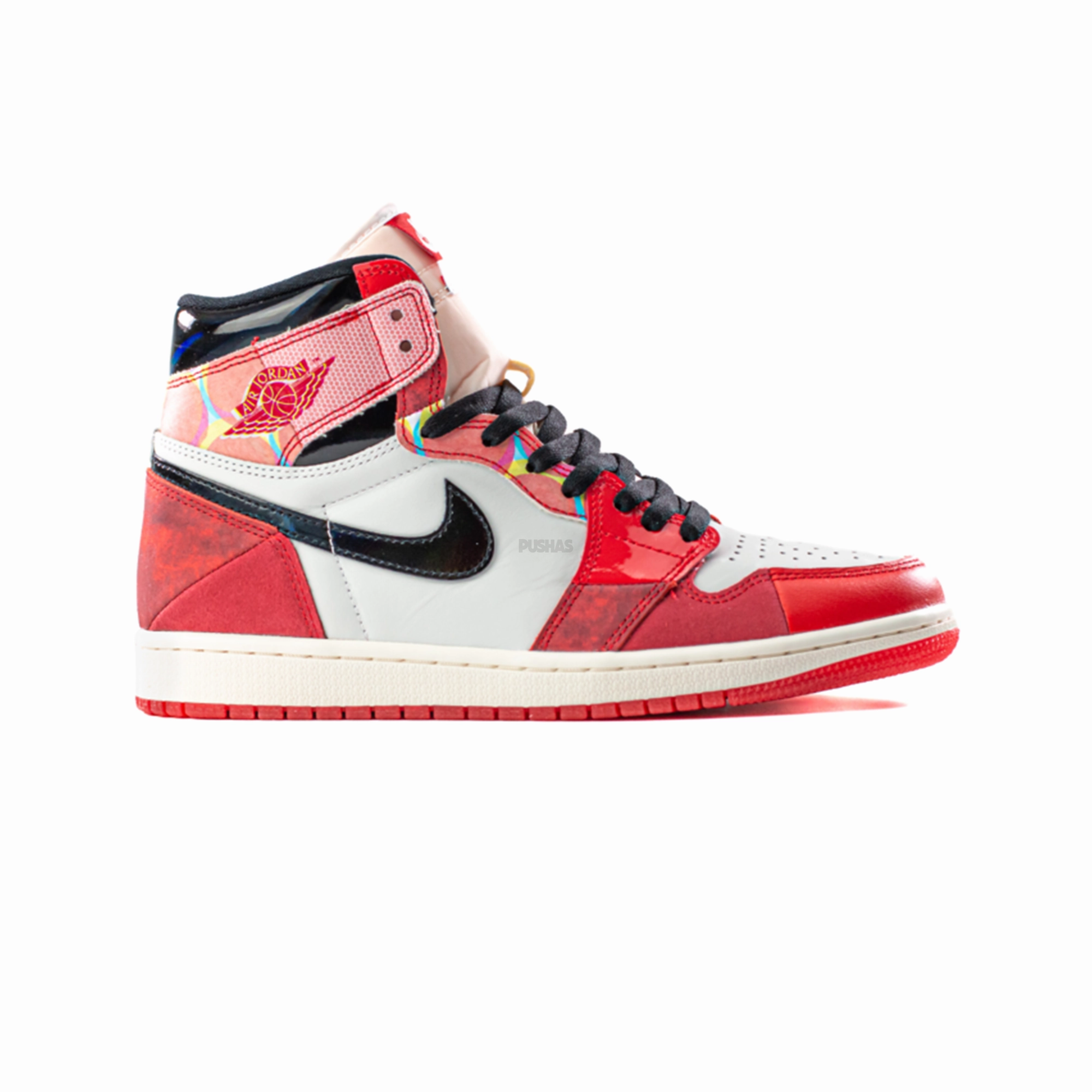 Ladies Fashion Sneakers Air Jordan 1 High OG x Spider-Man 'Across the Spider-Verse Next Chapter' (2023)