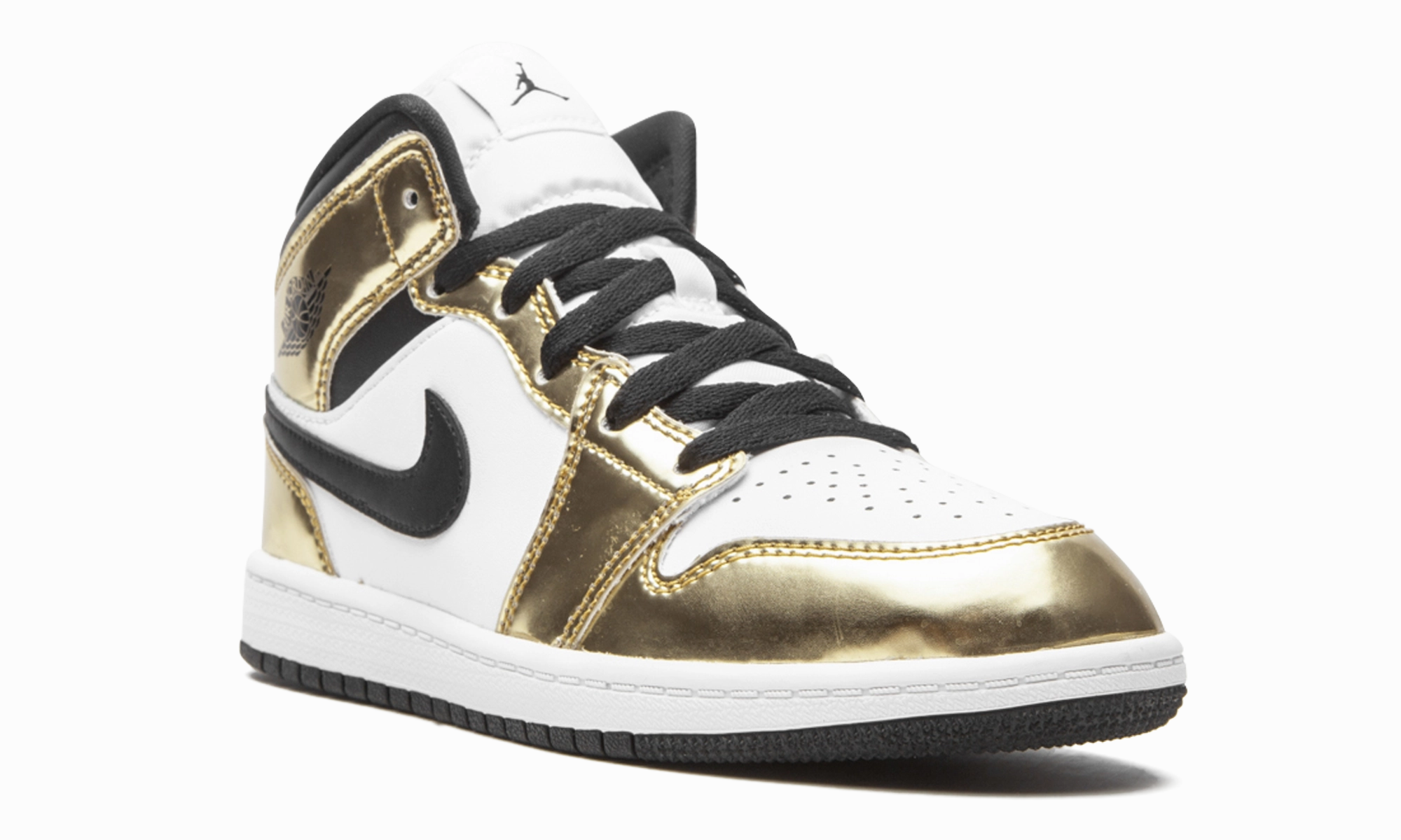 Originals Stan Smith Primegreen Casual Shoes AIR JORDAN 1 MID SE PS "Metallic Gold"