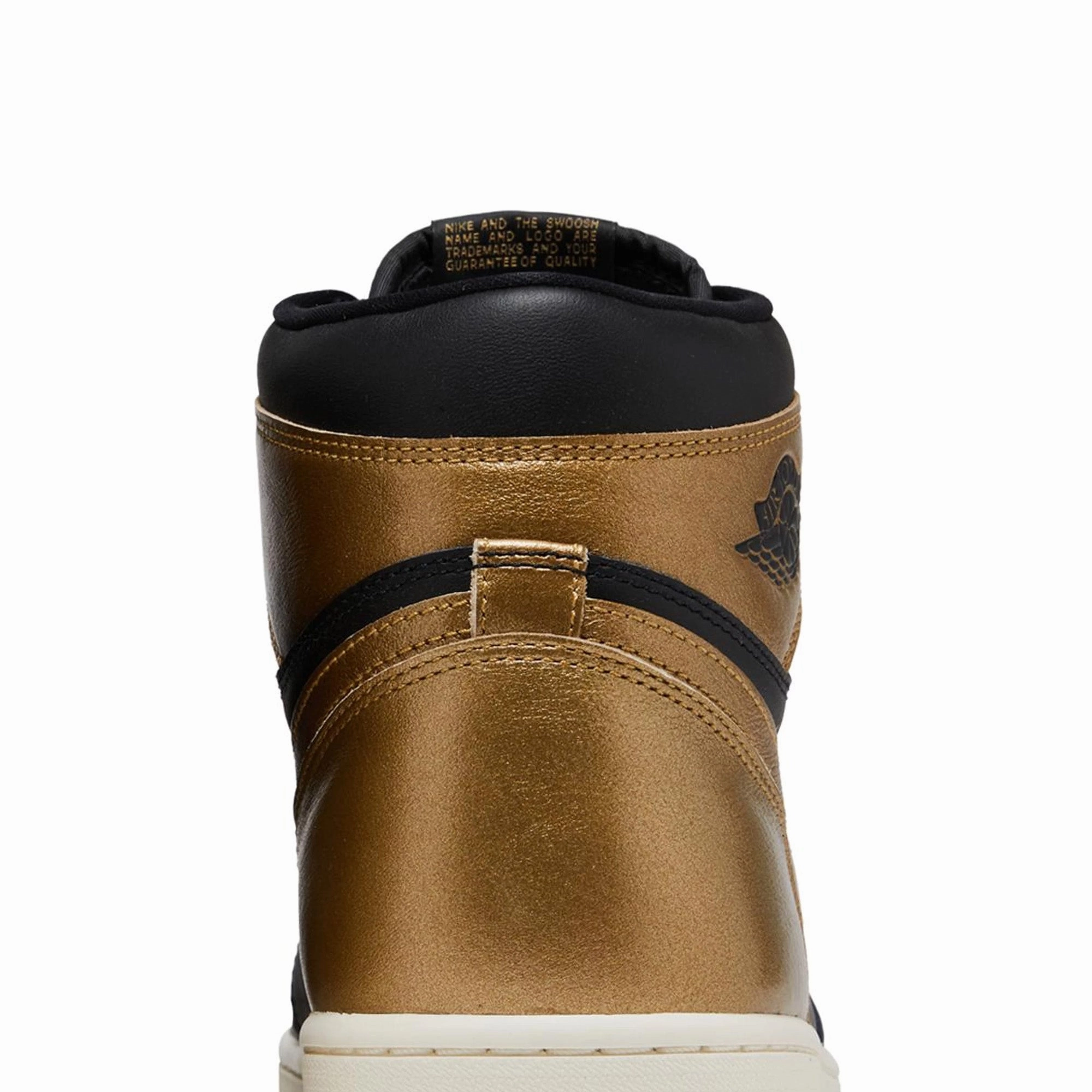 Air Jordan 1 Retro High OG 'Black Metallic Gold' (2024) Casual Shoes Best