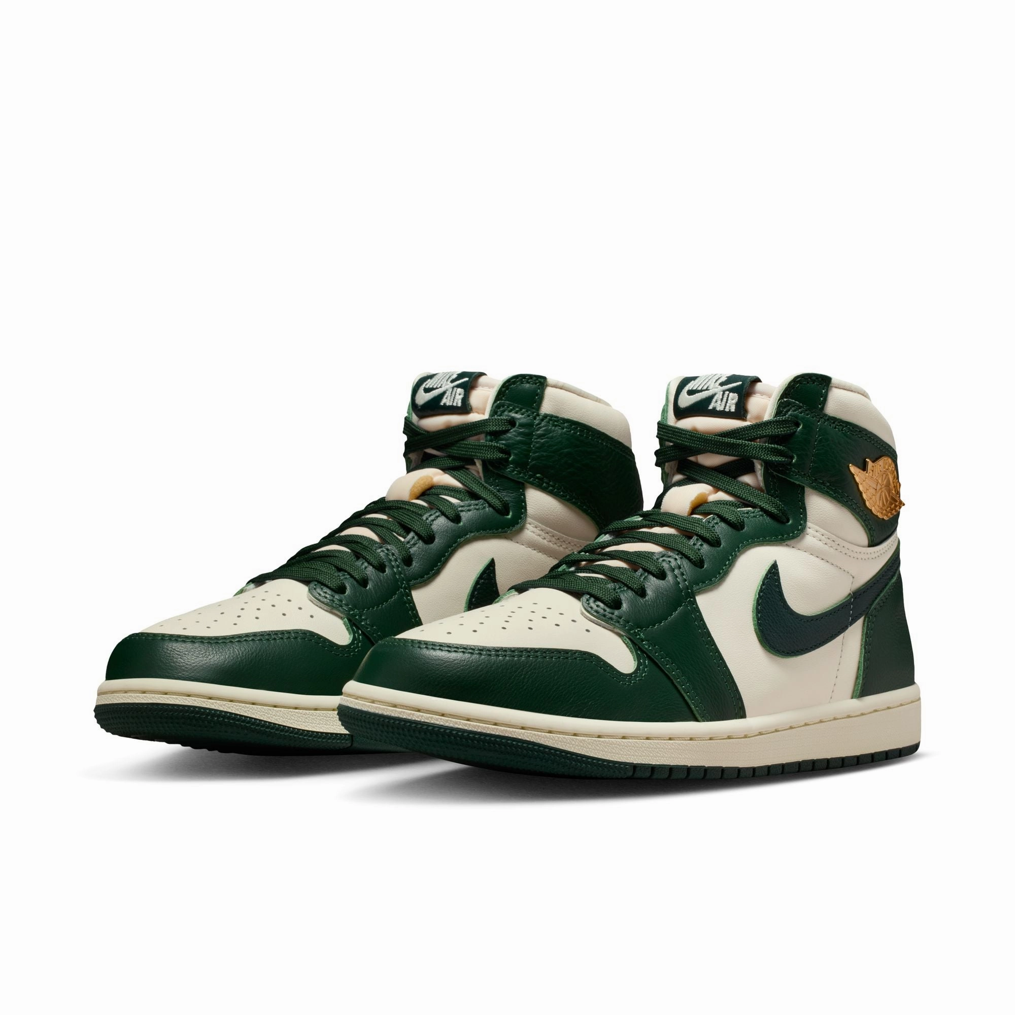 Air Jordan 1 Retro High OG "Pro Green"Women's ShoesColor:Pale Ivory/pro Green-fir-coconut MilkFD2596-101 Sneakers Size 17