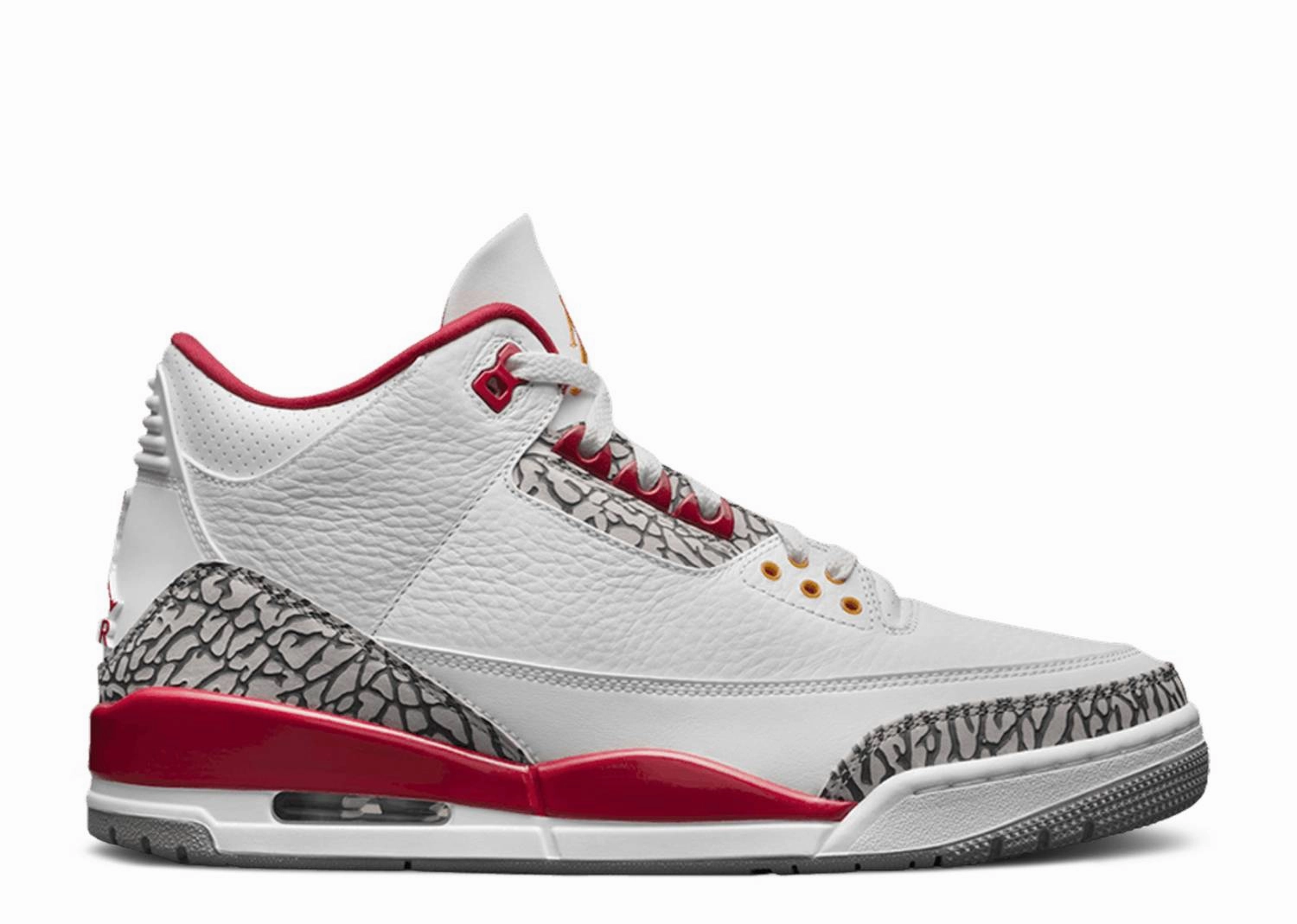 Taos Leather Sneakers Air Jordan 3 Retro "Cardinal Red" (Myrtle Beach Location)