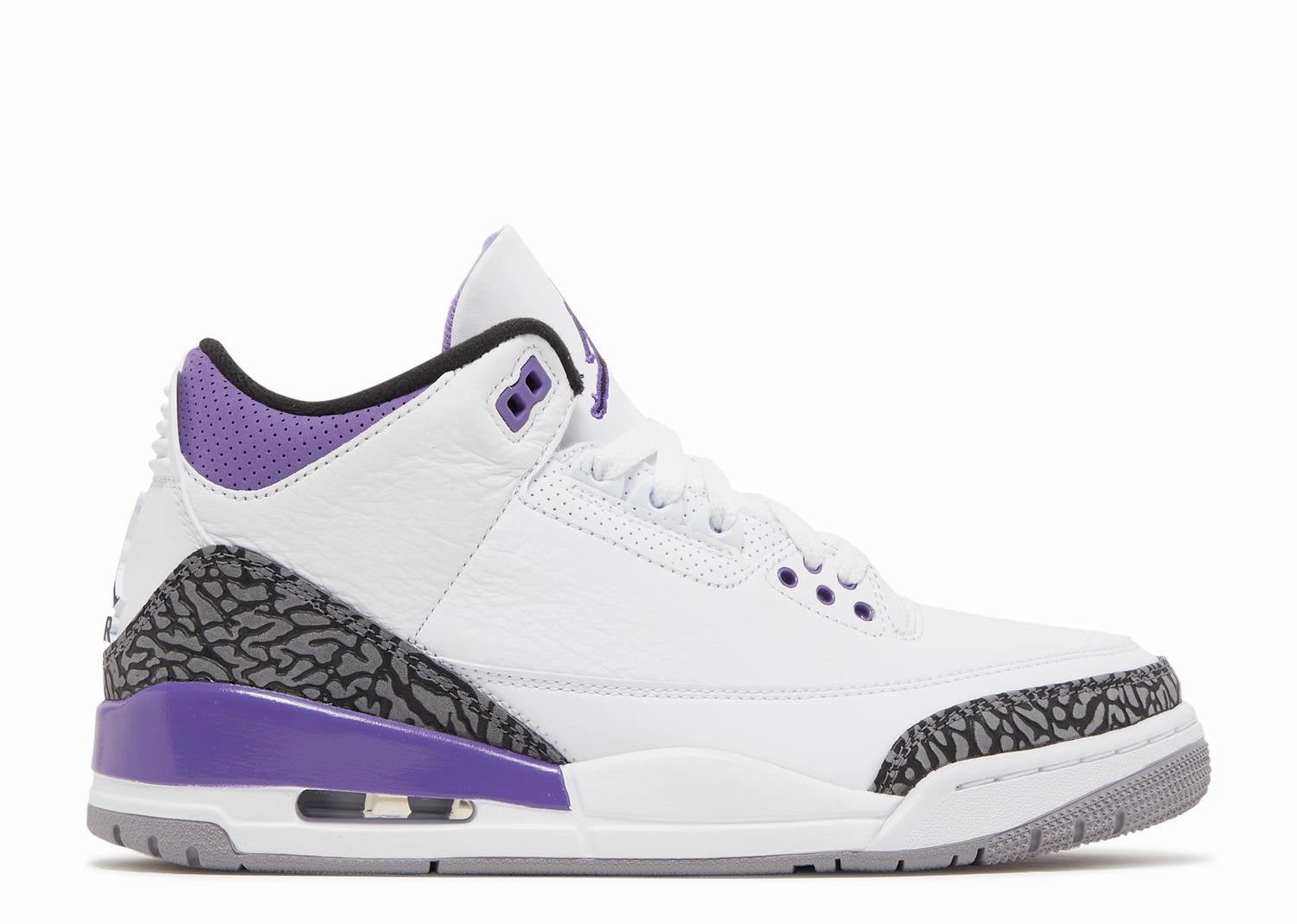 Air Jordan 3 Retro "Dark Iris" (Myrtle Beach Location) Tyr Sneakers