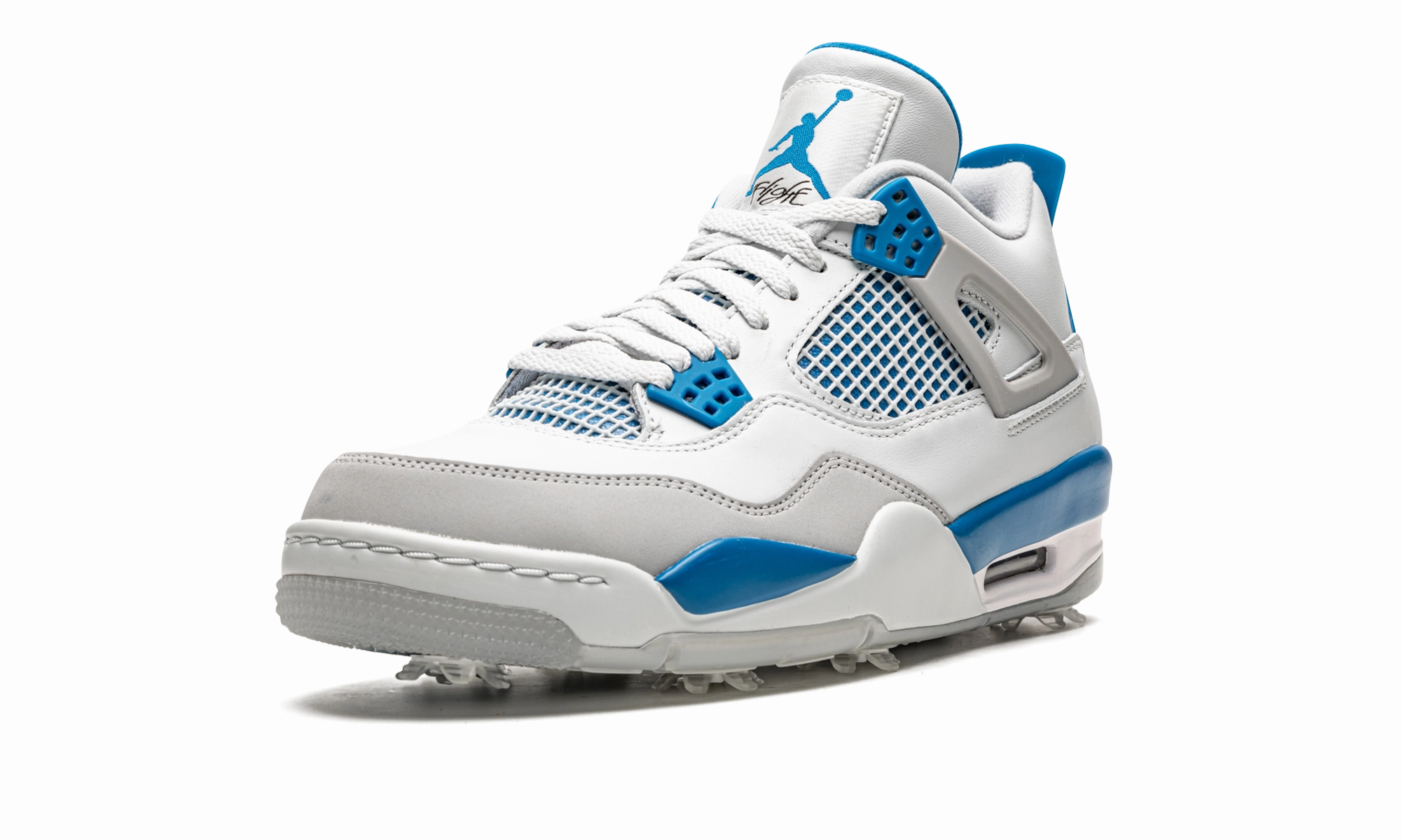 Lanvin Curb Sneakers Air Jordan 4 Golf "Military Blue"