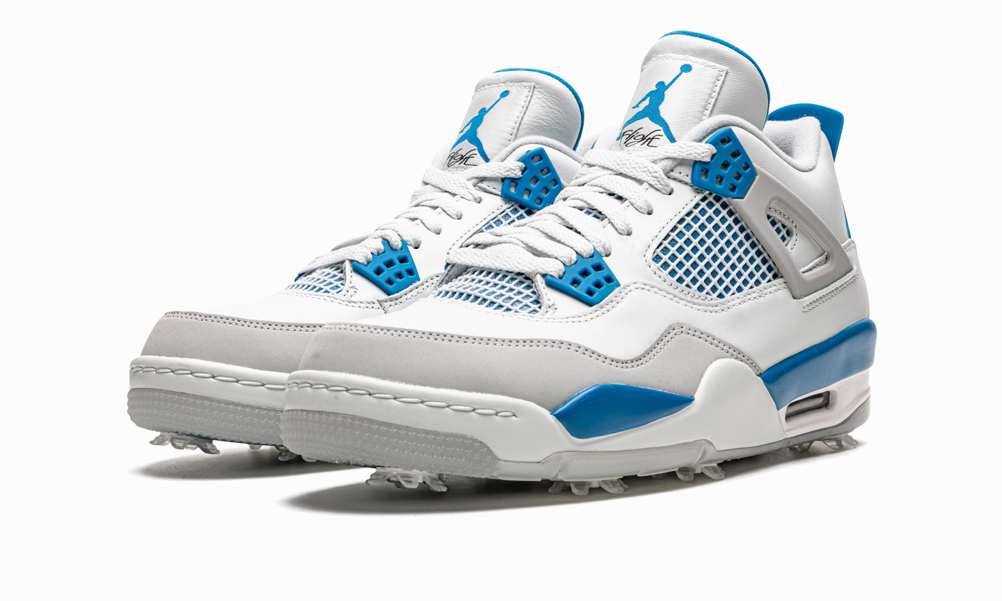 Retro Vintage Sneakers Air Jordan 4 Golf "Military Blue"