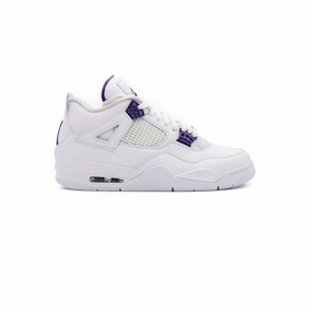 Bike Sneakers Air Jordan 4 (GS), Purple Metallic