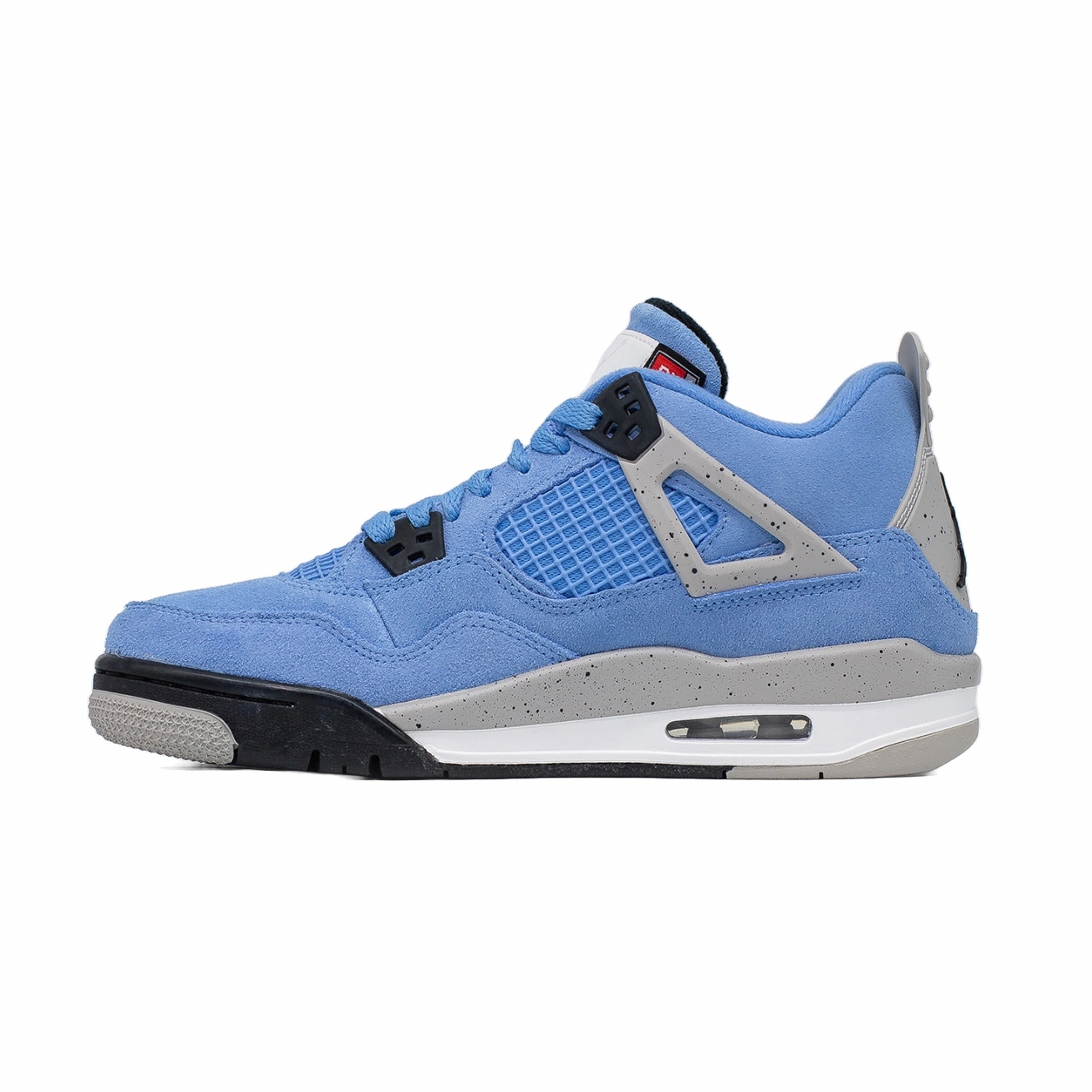 Spray Paint Sneakers Air Jordan 4 (GS), University Blue