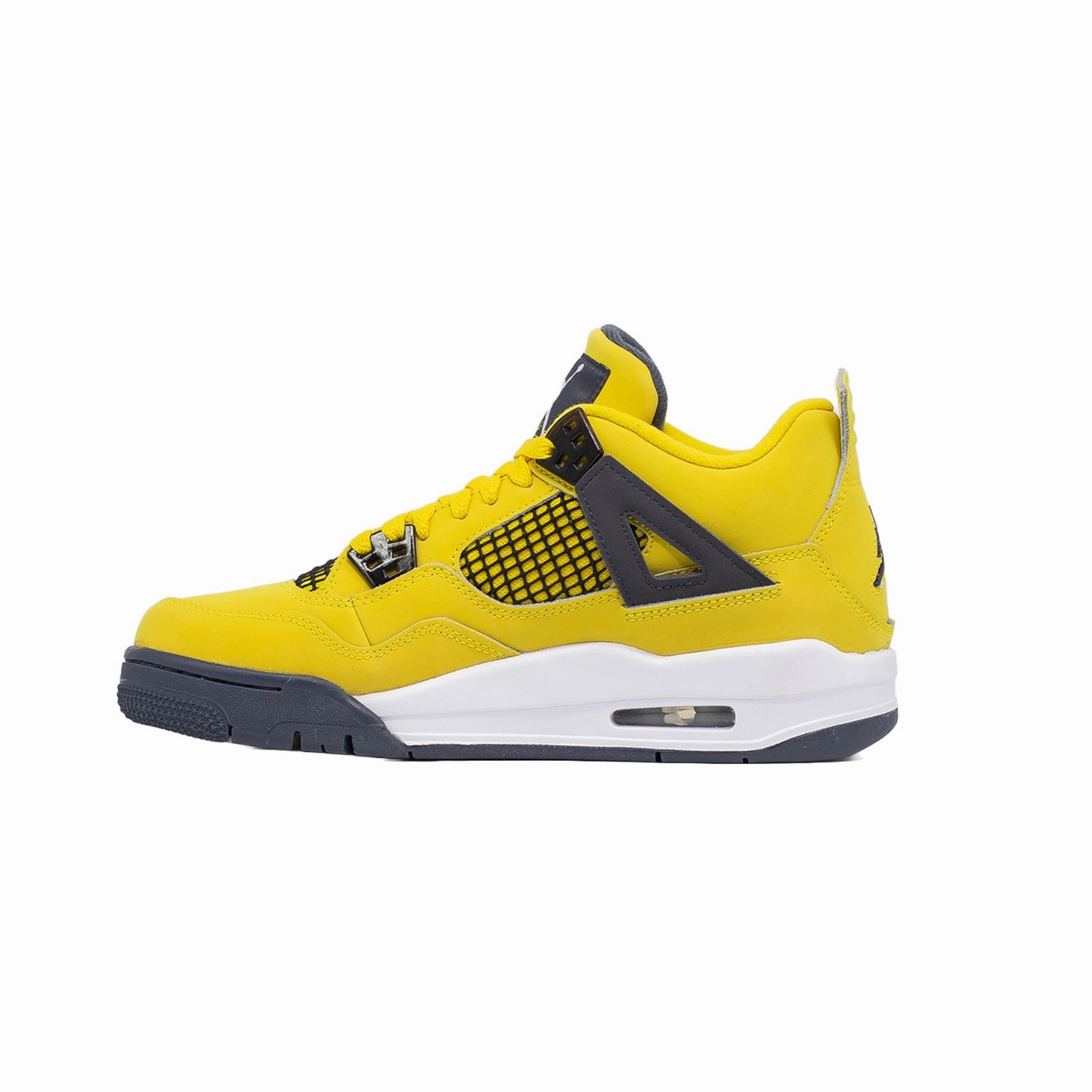 Air Jordan 4 (PS), Lightning (2021) High Top Sneakers With Zipper