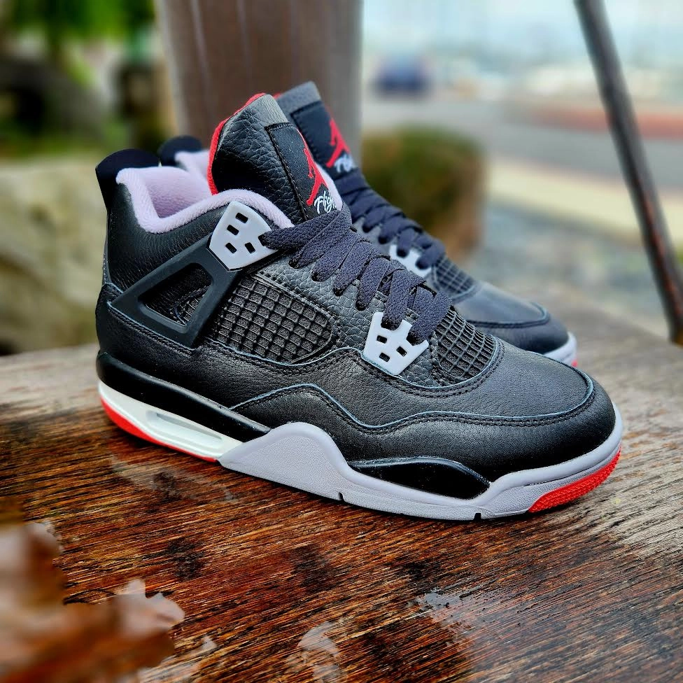 AIR JORDAN 4 RETRO (GS) 'BRED REIMAGINED' Sneakers Bistro Winooski