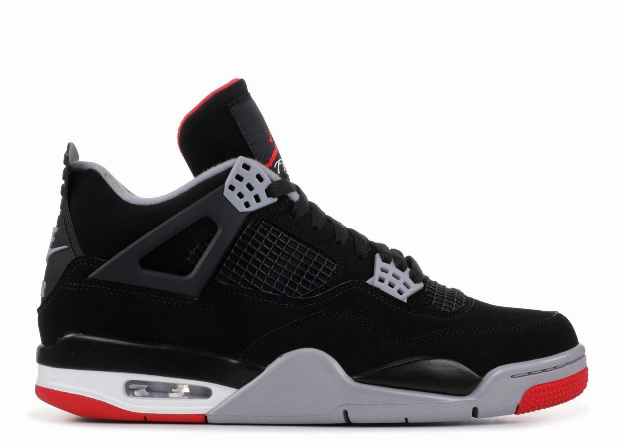 Balmain Sneakers Air Jordan 4 Retro OG "Bred" 2019 (Myrtle Beach Location)