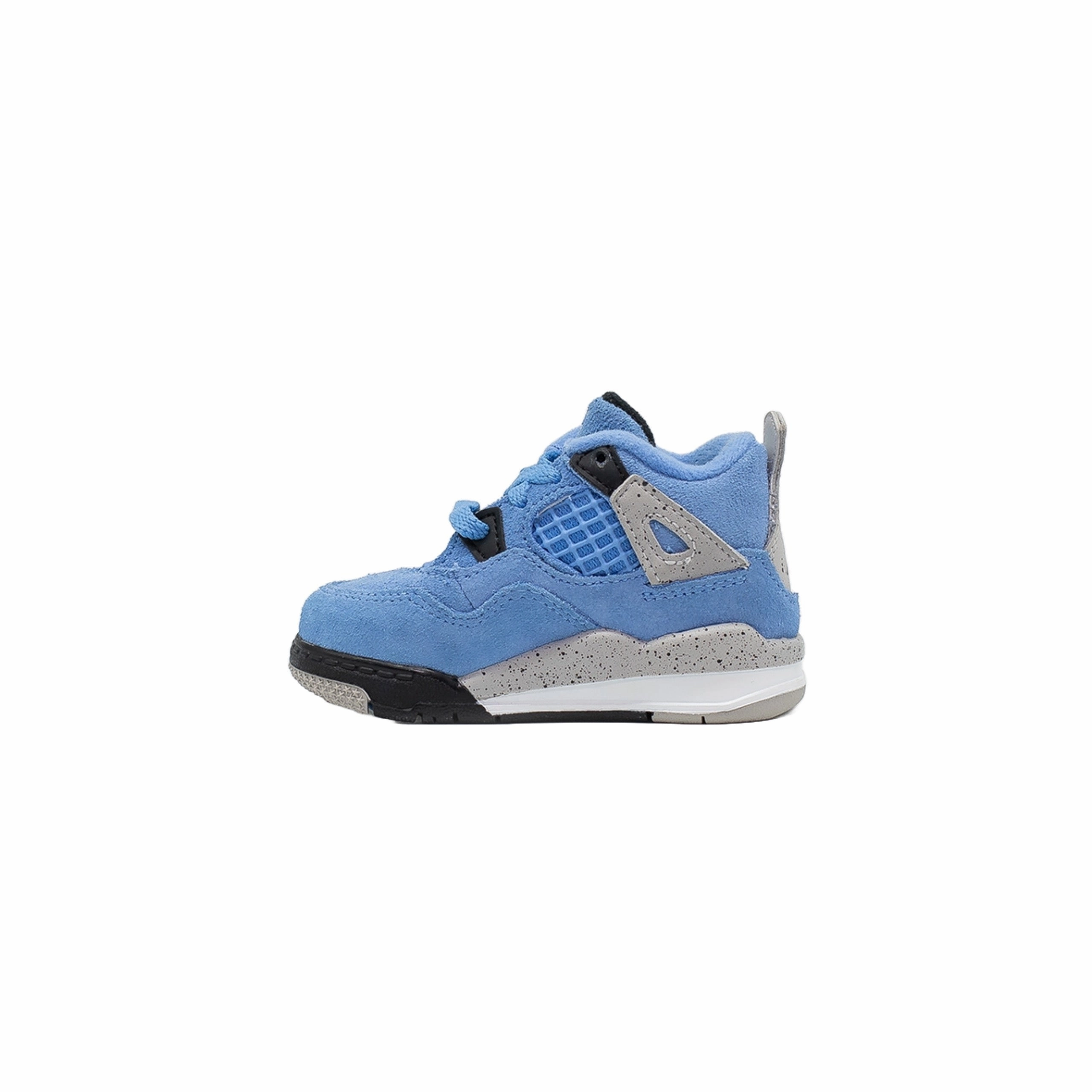 Air Jordan 4 (TD), University Blue Aardvark Sneakers