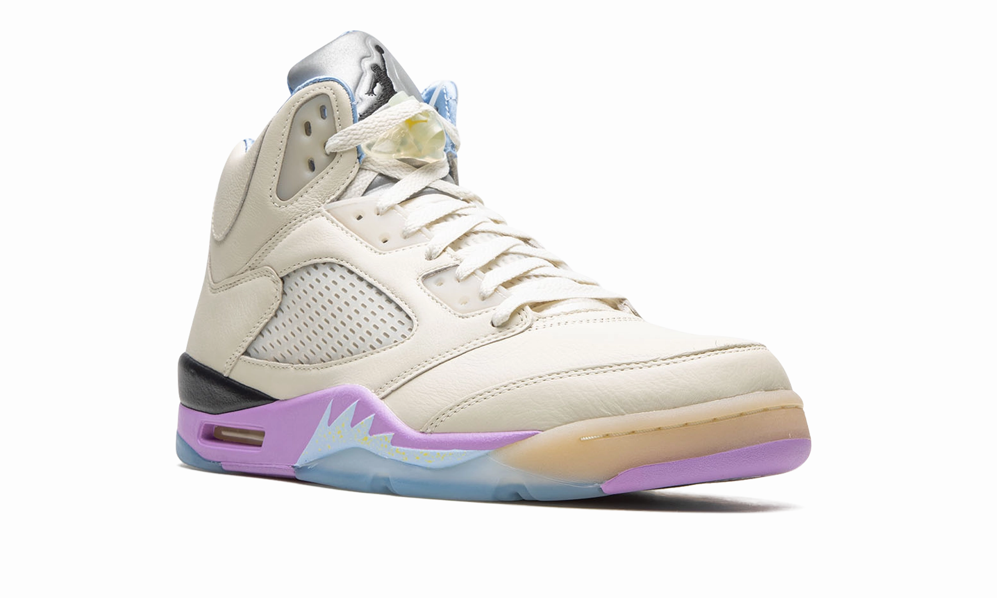 Air Jordan 5 Retro "We The Best - Sail" Sneakers With Hidden Compartment