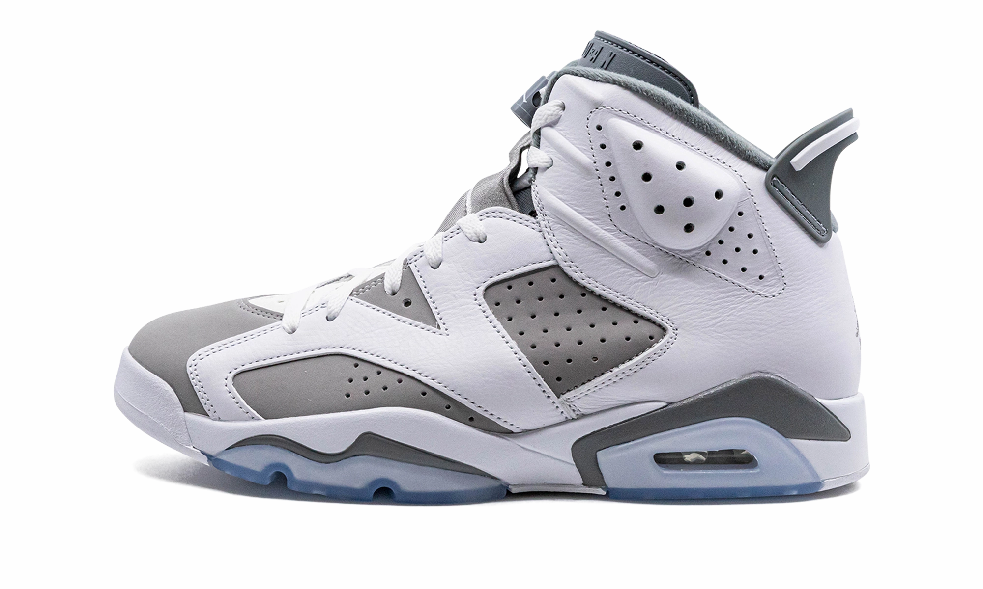 Silver Sneakers Platform Air Jordan 6 "Cool Grey"