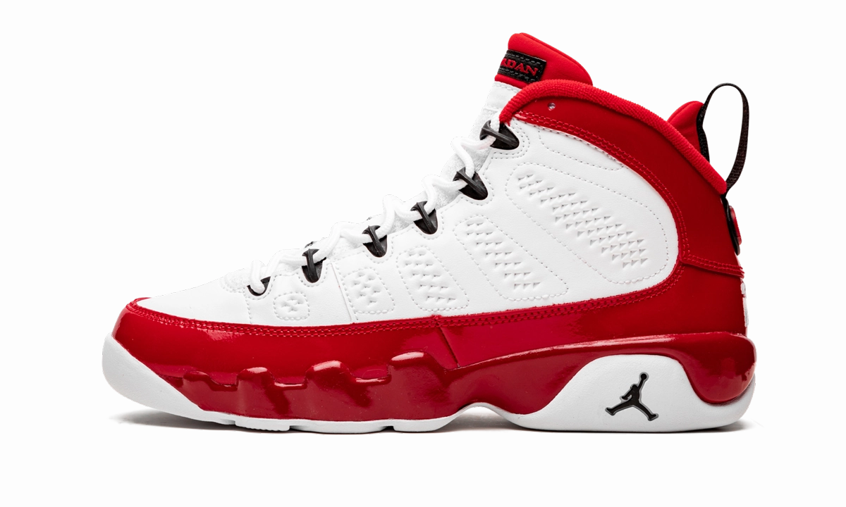 Air Jordan 9 Retro GS "Gym Red" Slipon Sneakers