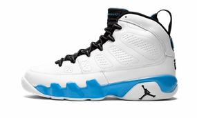 Air Jordan 9 Retro "Powder Blue" Stability Sneakers For Walking