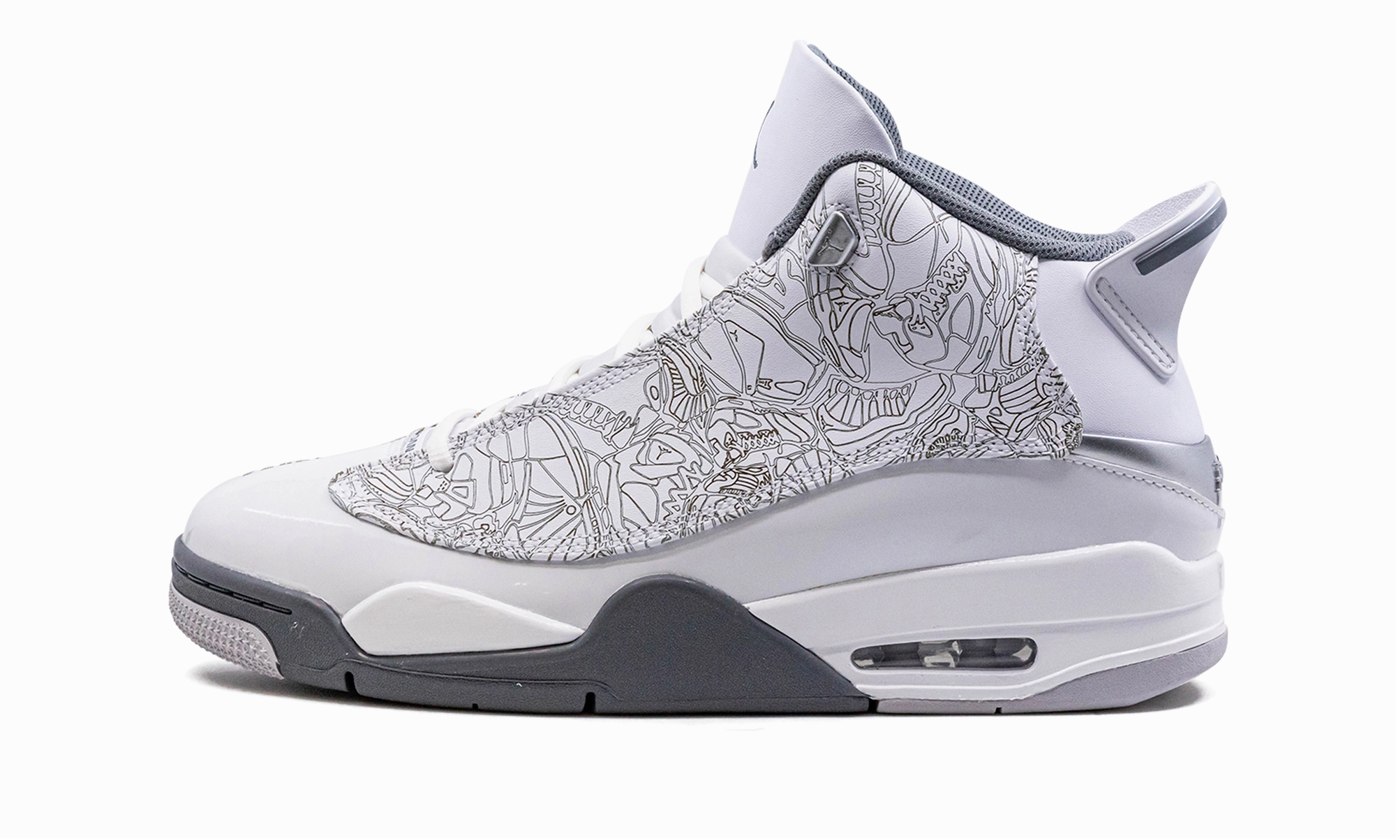 AIR JORDAN DUB ZERO "White / Cool Grey" Itzy Sneakers