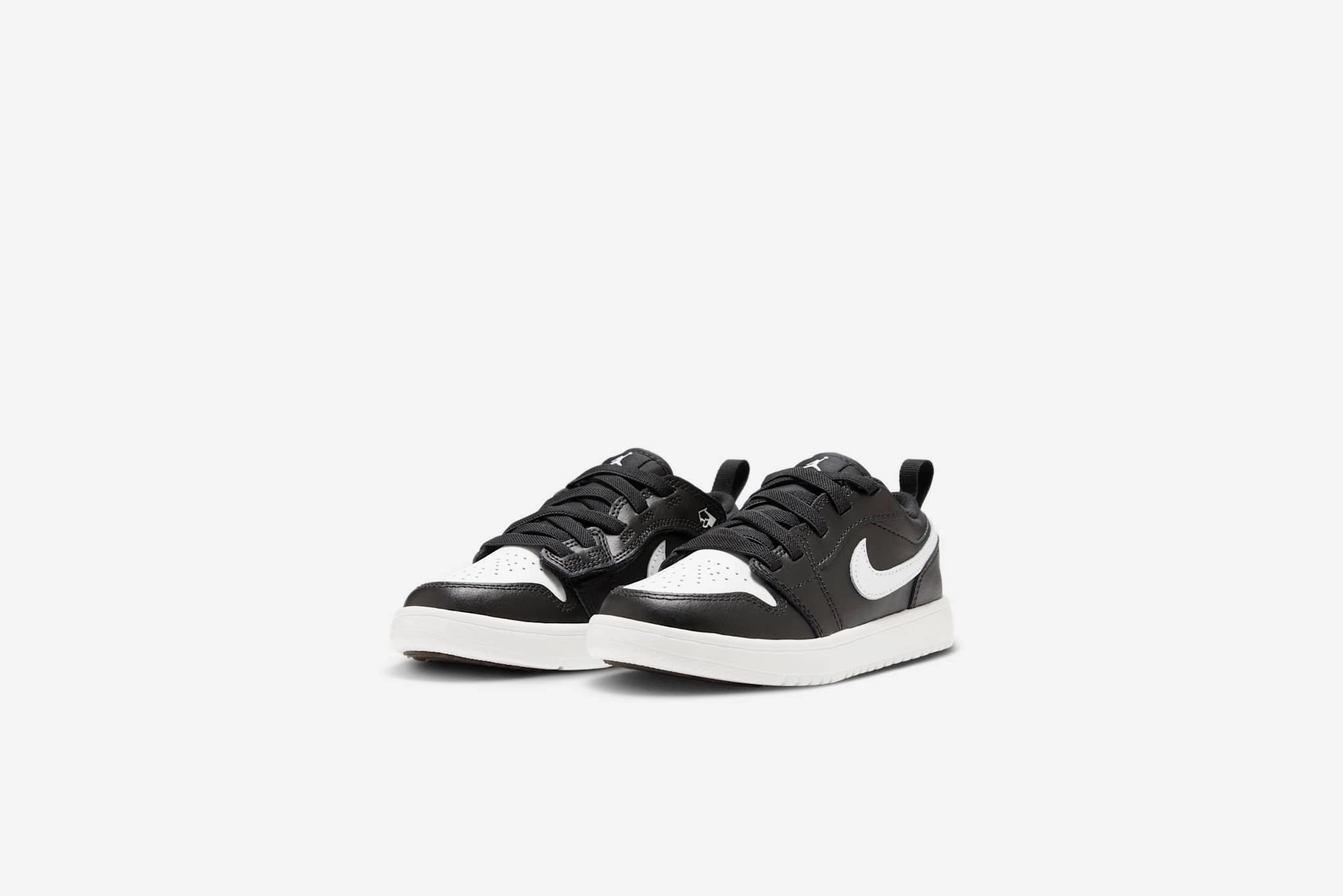 Air Jordan "1 Low Alt" PS - Black / Summit White Wide Toe Box Sneakers