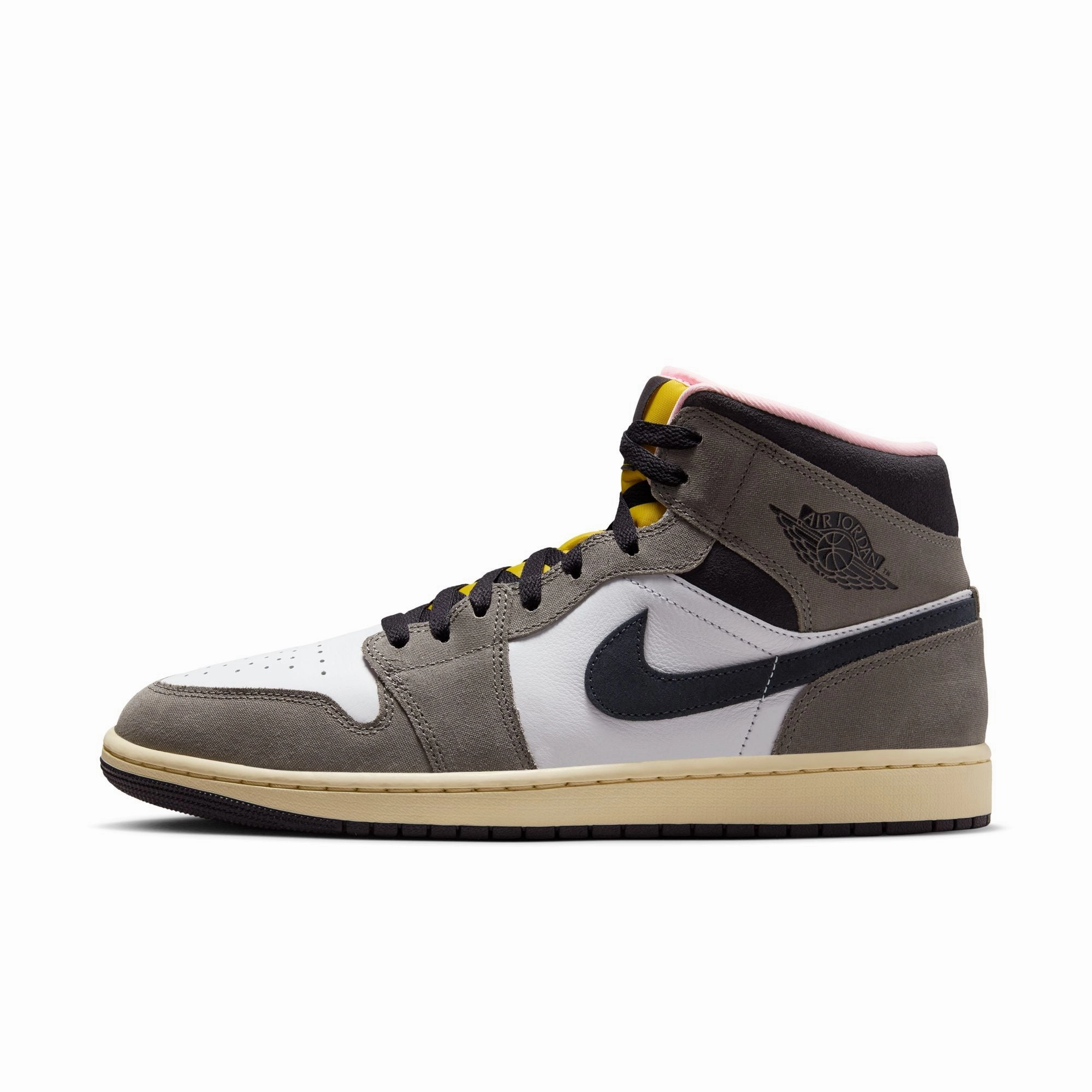 Spira Sneakers Air Jordan "1 Mid SE" M - White / Oil Grey