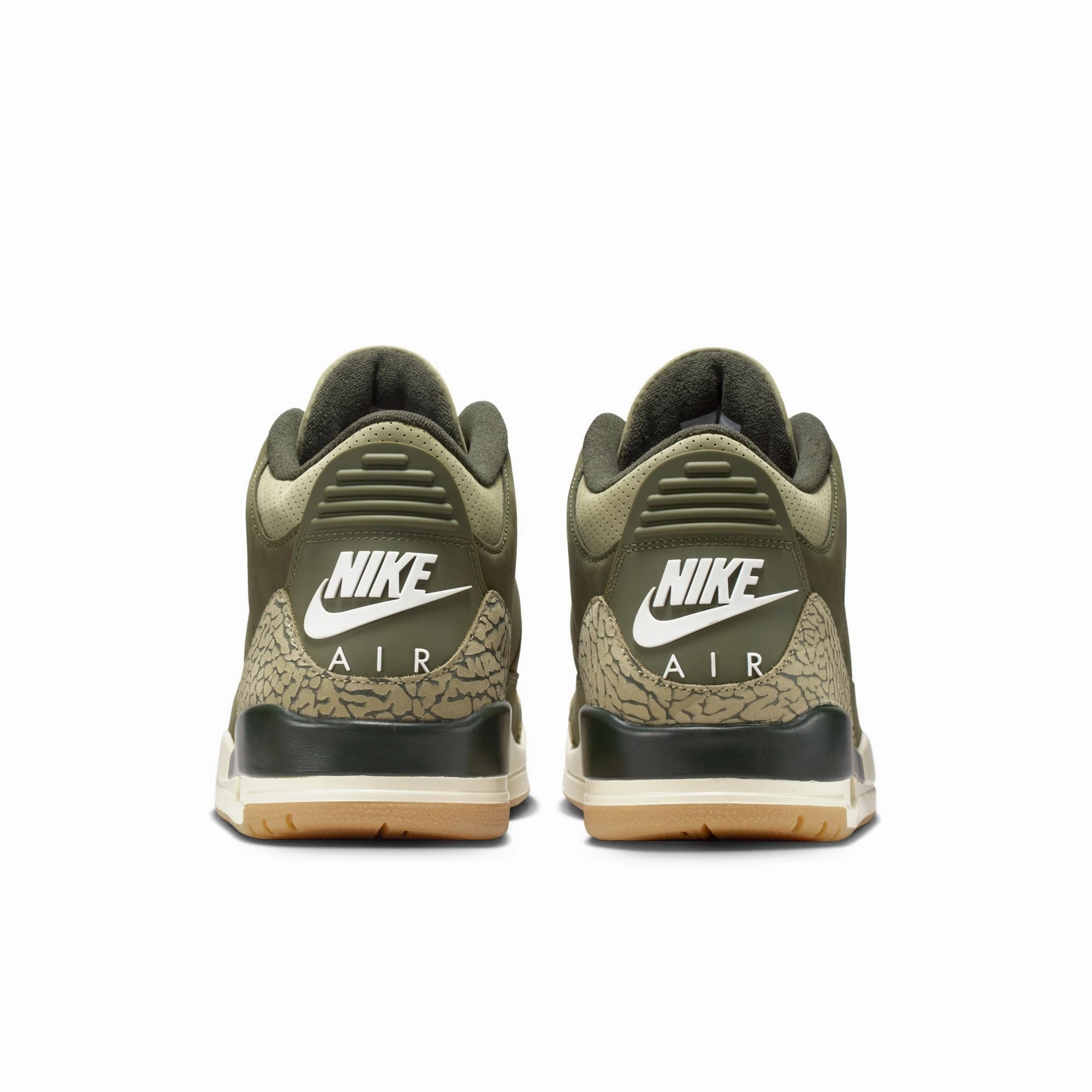 Air Trainer Sneakers Air Jordan "Retro 3 Retro" M - Medium Olive / Sequoia