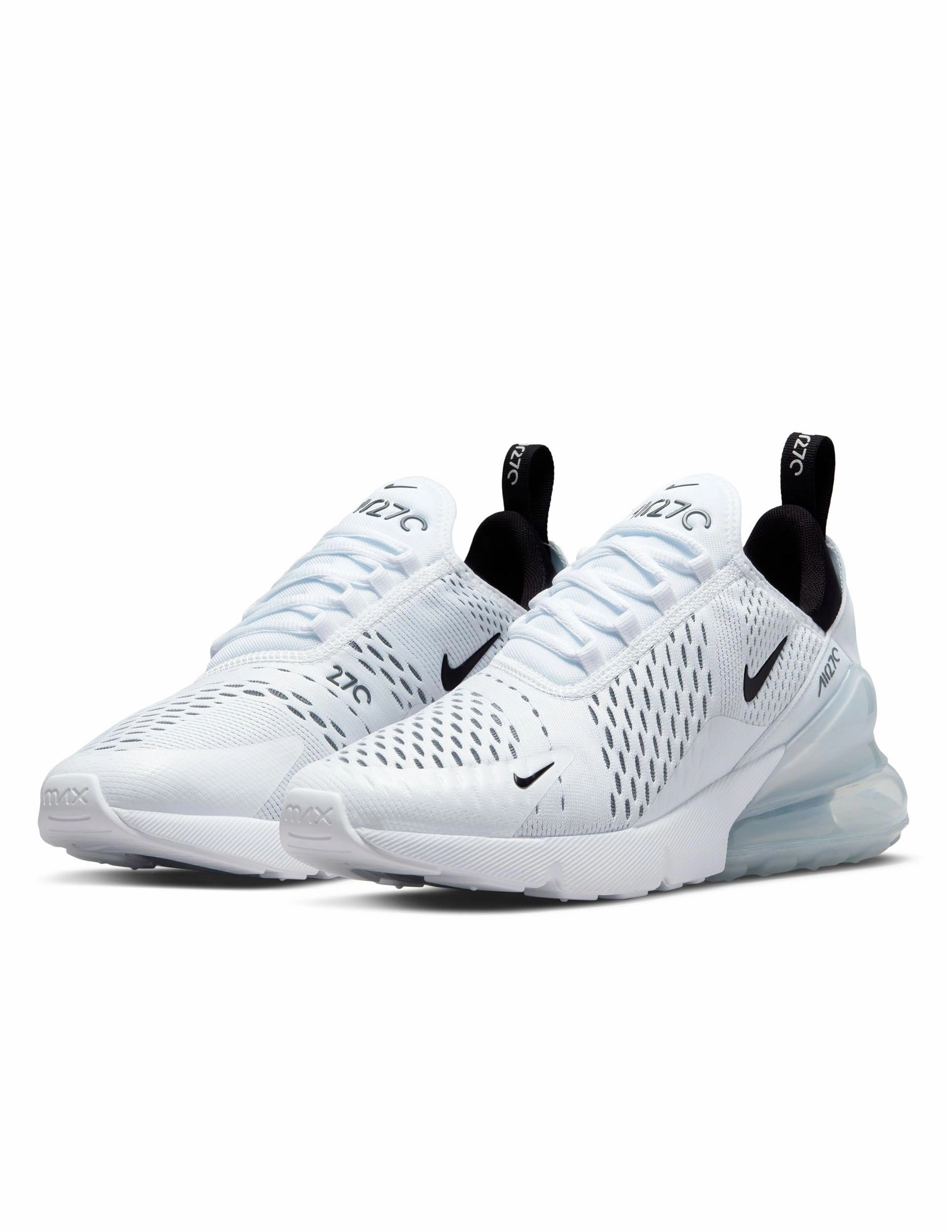 Air Max 270 Shoes - White/Black Nike Air Jordan High Top Shoes