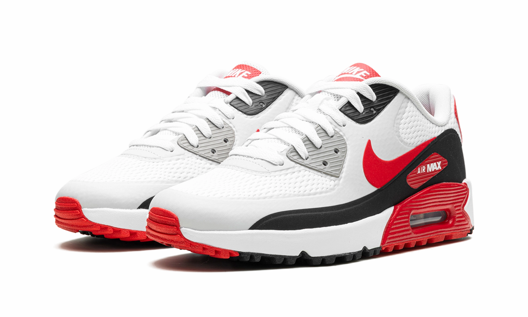 Brand New Nike Shoes Air Max 90 Golf "University Red"