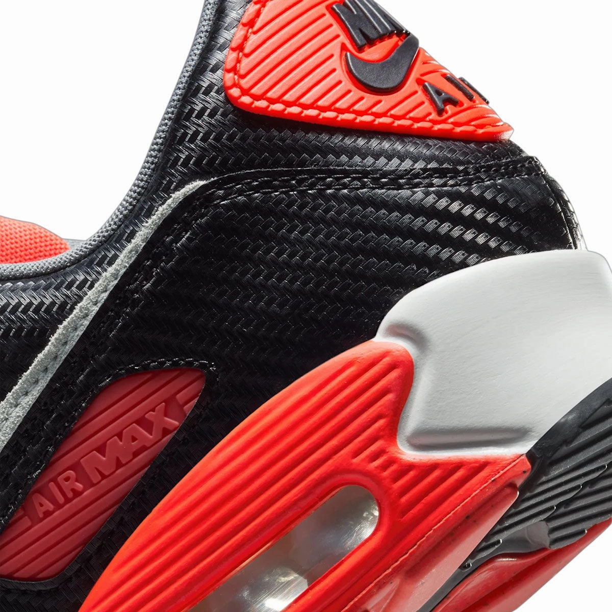 Air Max 90 Premium 'Infrared Carbon' Nike Presto Fly Shoes