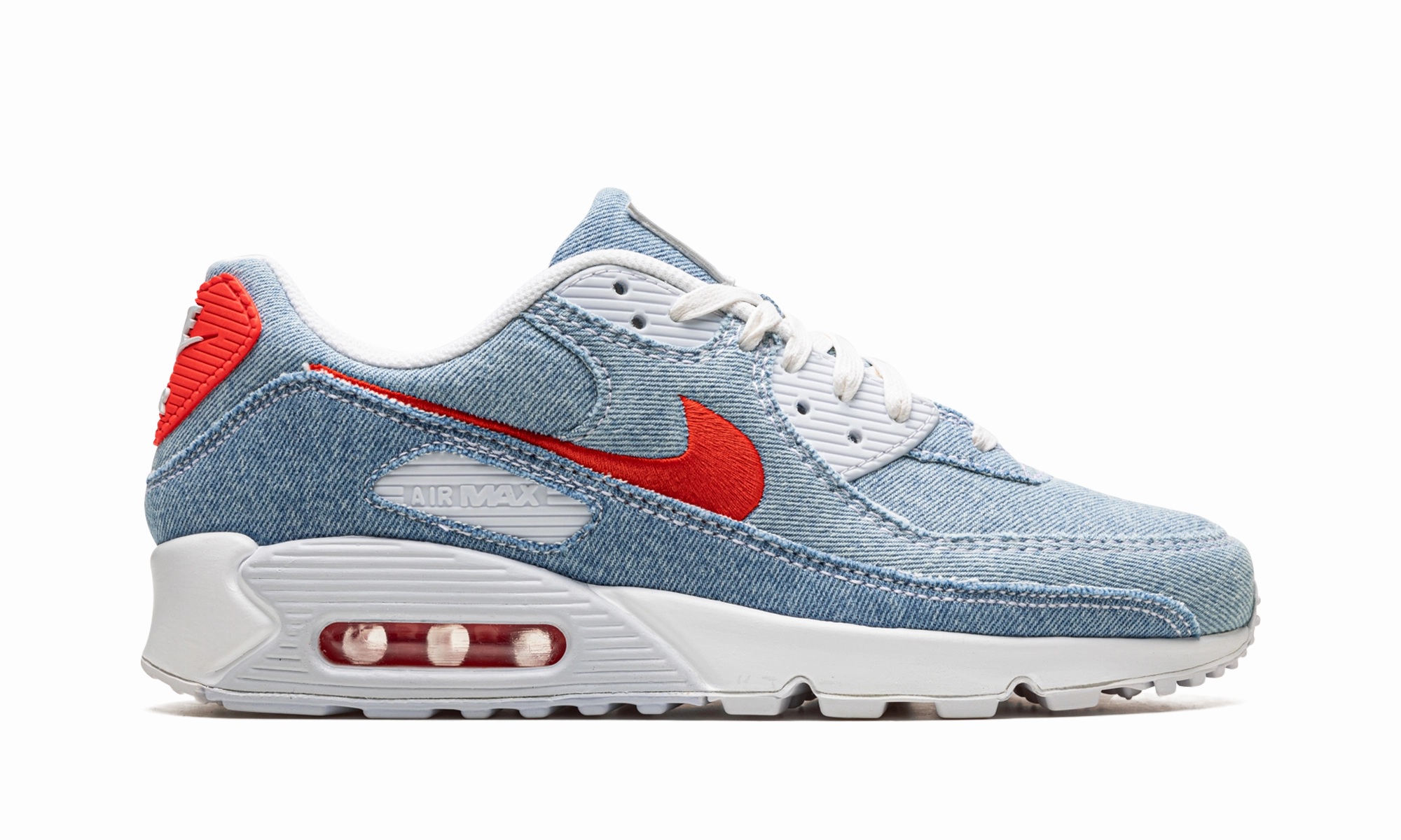 Air Max 90 "Light Wash Denim" Nike Flex Experience Shoes