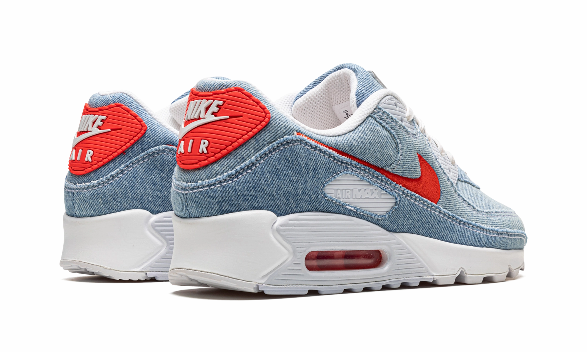 Nike Turf Softball Shoes Air Max 90 "Light Wash Denim"