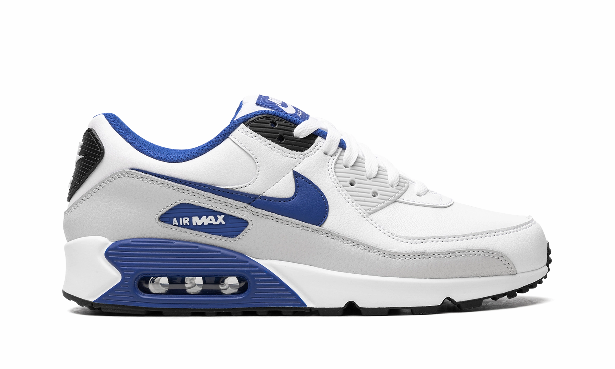 Air Max 90 "White/Game Royal" Nike Giannis Basketball Shoes