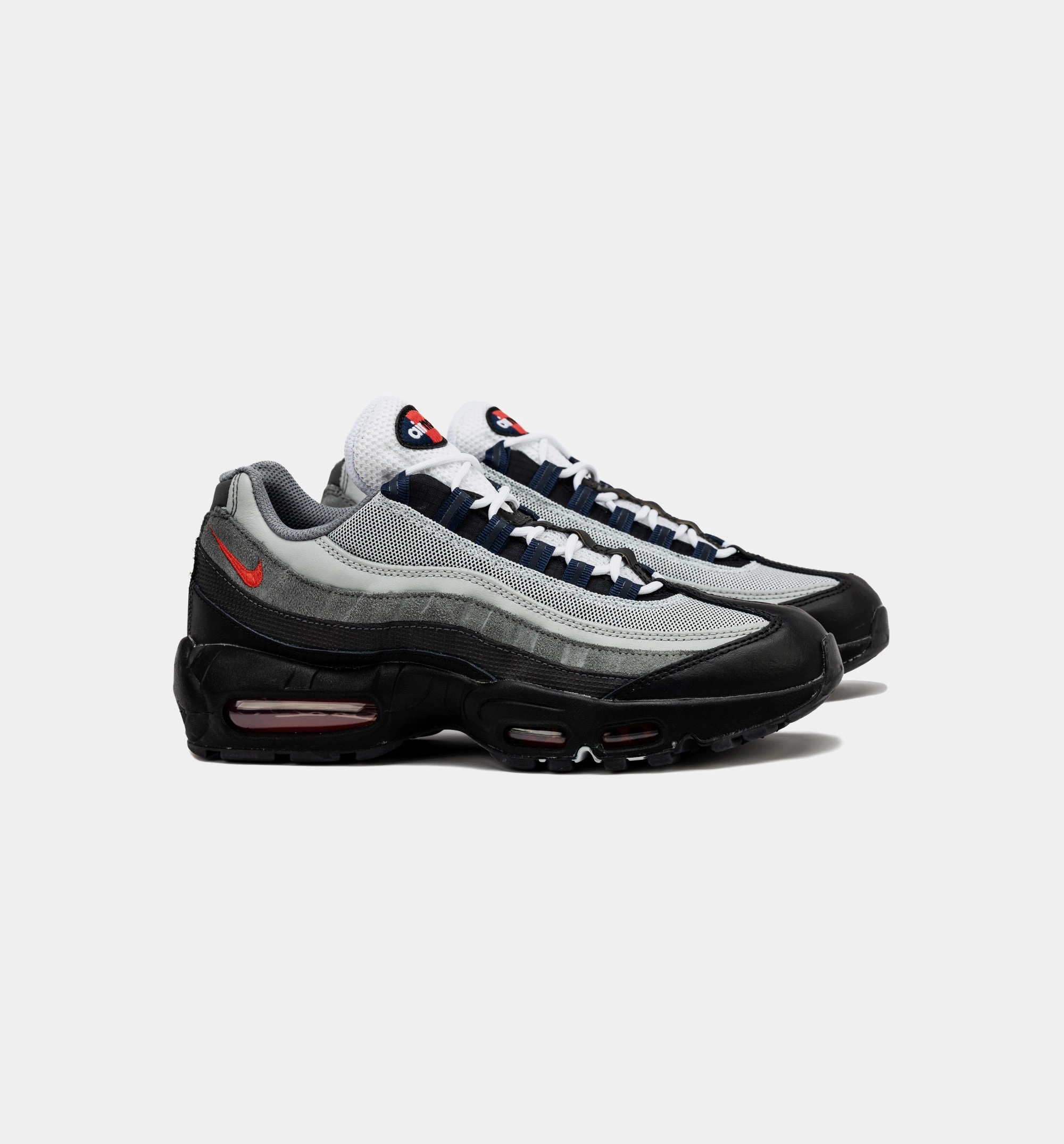 Nike Running Shoes Zoomx Air Max 95 Mens Lifestyle Shoe - Black/Anthracite/Smoke Grey/Track Red