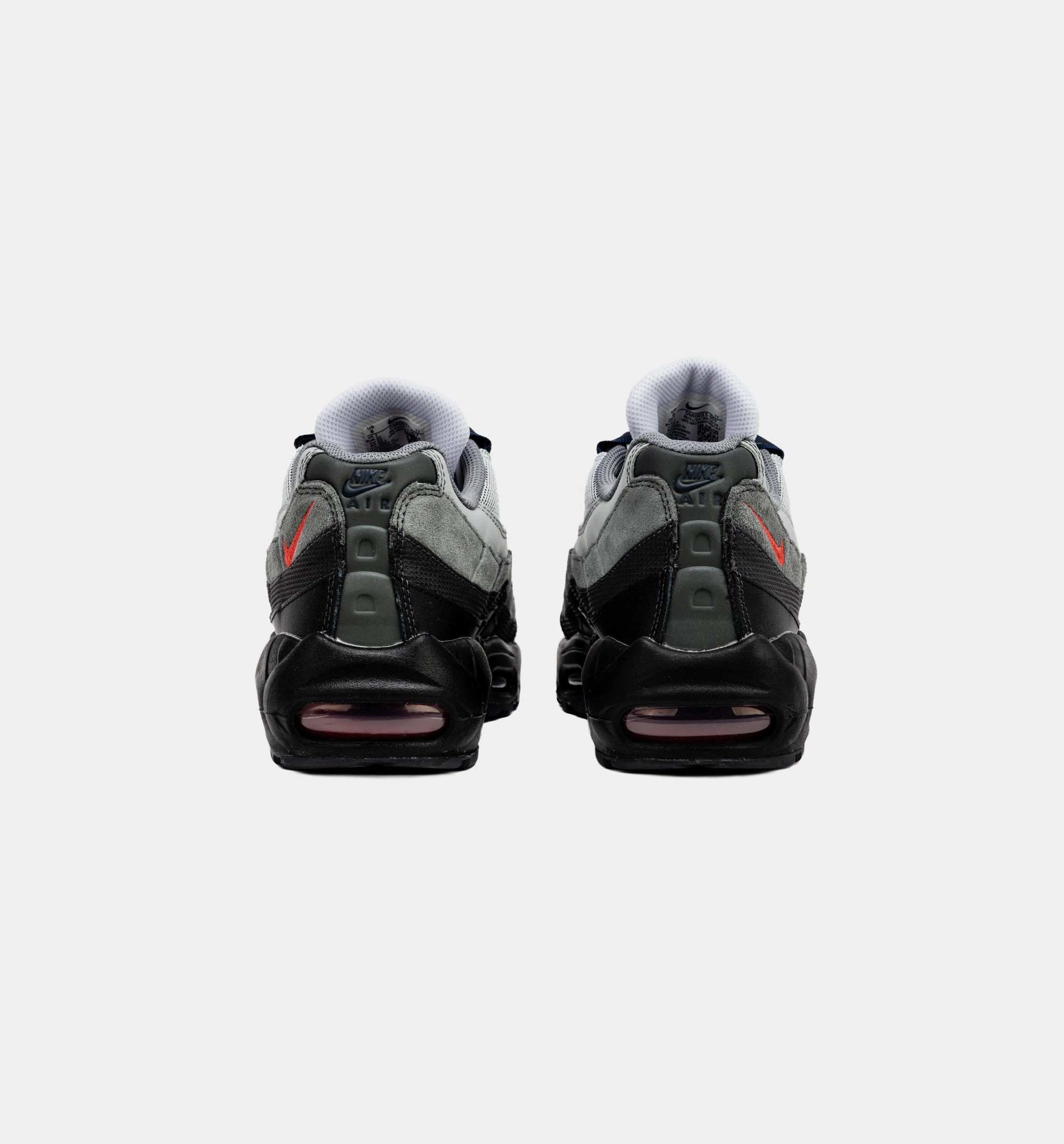 Nike Create Your Own Shoe Air Max 95 Mens Lifestyle Shoe - Black/Anthracite/Smoke Grey/Track Red