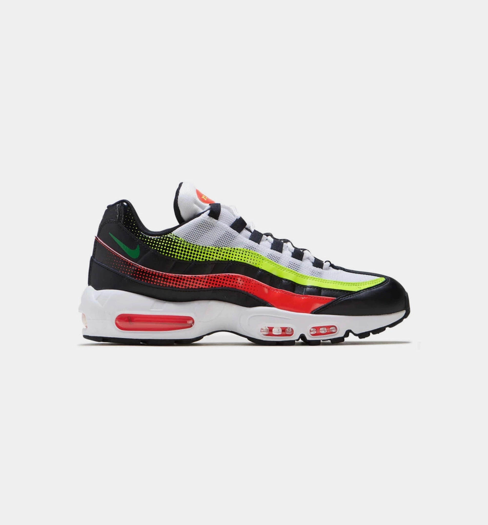 Nike Shoes Back To The Future Air Max 95 SE Mens Shoes - Black/White/Volt/Solar Red