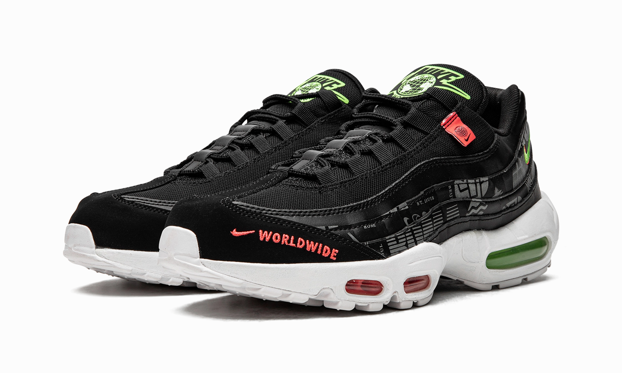 Nike Shoes Air Force Ones Air Max 95 SE Worldwide "Black"