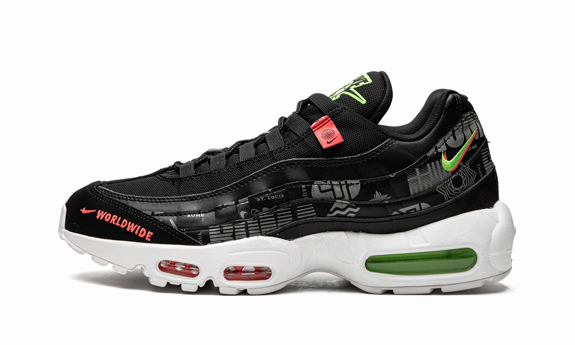 Air Max 95 SE Worldwide "Black" New Nike Skate Shoes