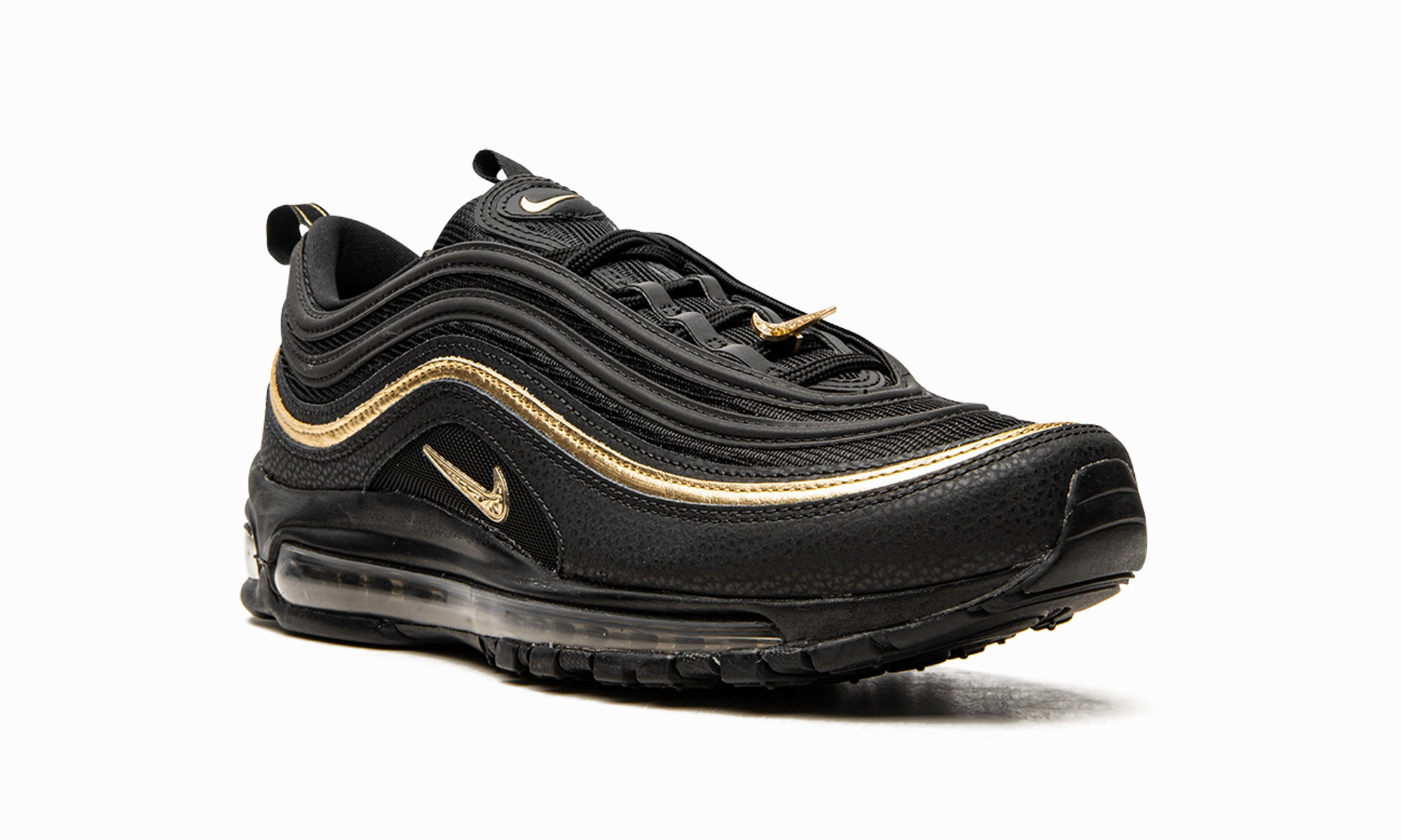 Air Max 97 CM "Black / Metallic Gold" Casual Shoes Fall 2024
