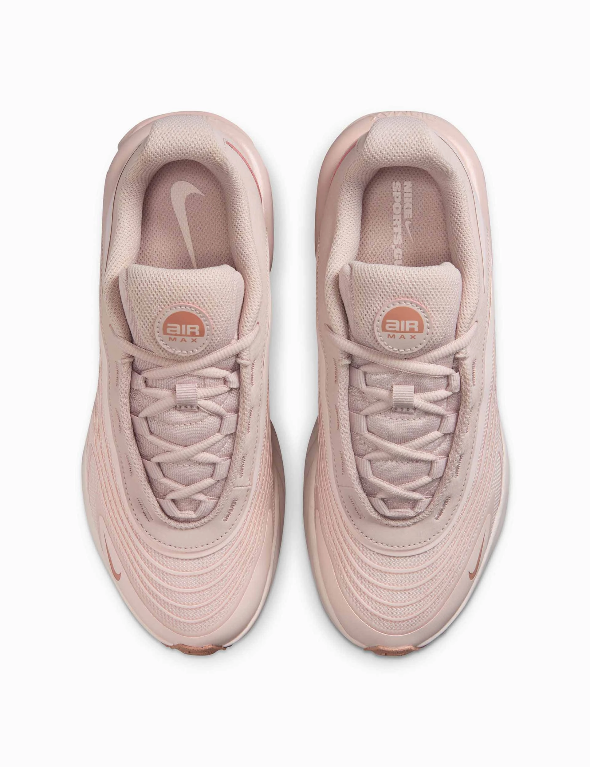 Nike Old Basketball Shoes Air Max Fire Shoes - Silt Red/Rose Gold/Light Soft Pink