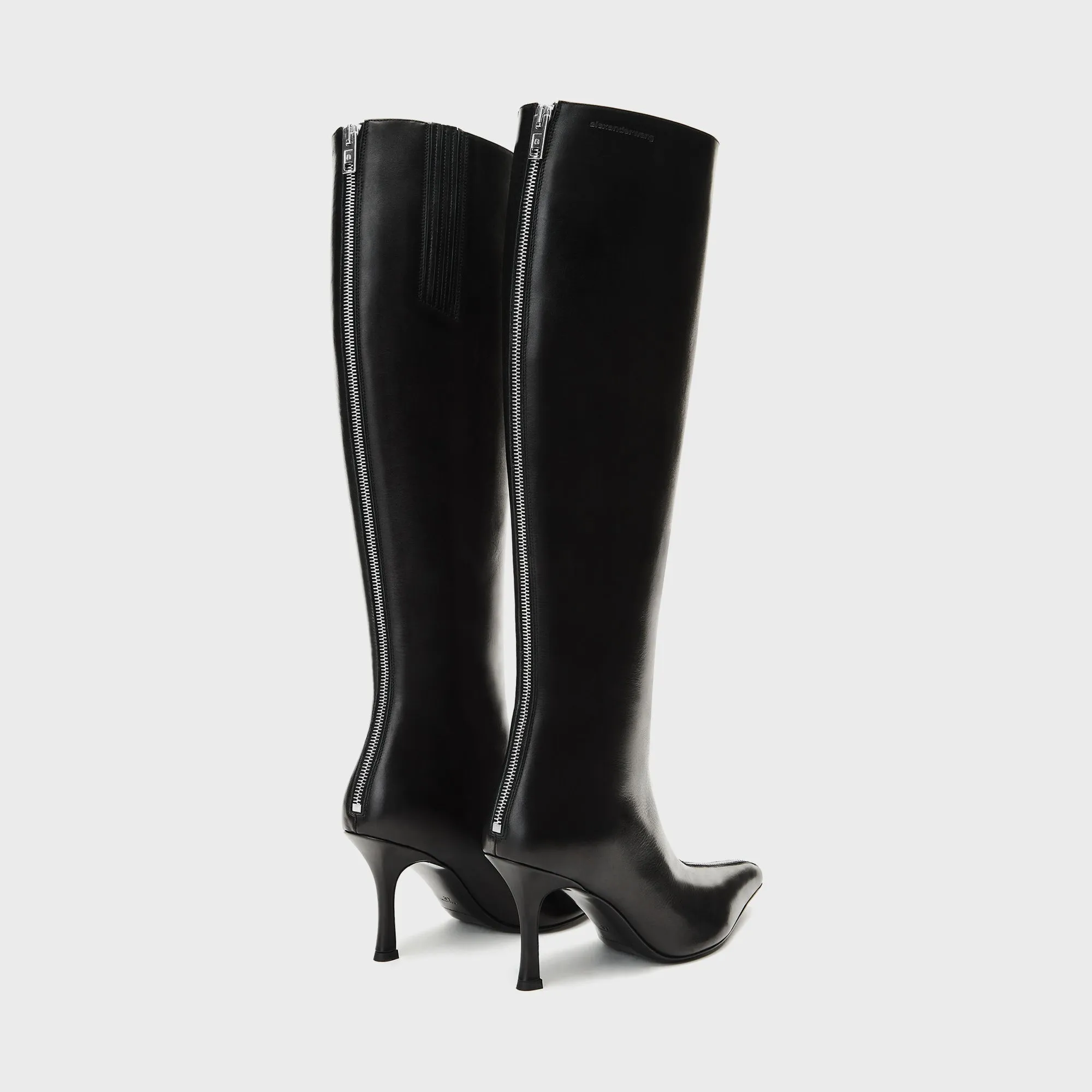 Alexander Wang Vera Boot - Black Short Cowgirl Boots