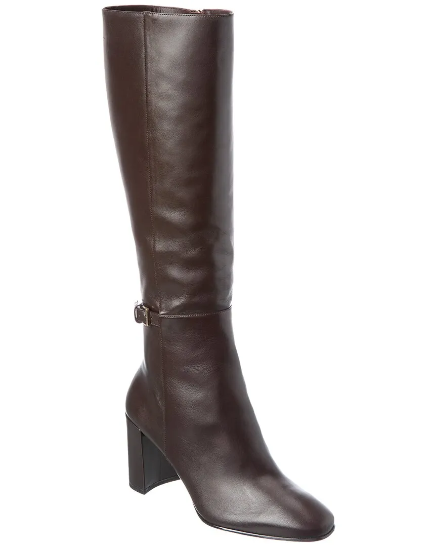 Alexandre Birman Candance 70 Leather Knee-High Boot Roofing Boots