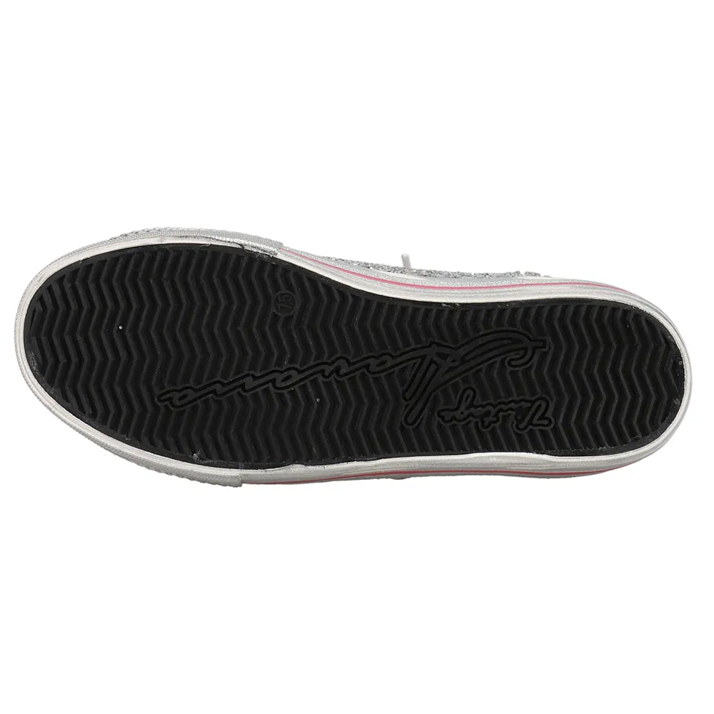 Alive Metallic Glitter High Top Sneakers Fall Casual Shoes