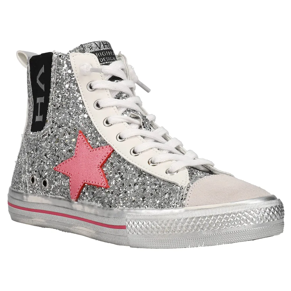Alive Metallic Glitter High Top Sneakers Air Dt Max 96 Casual Shoes