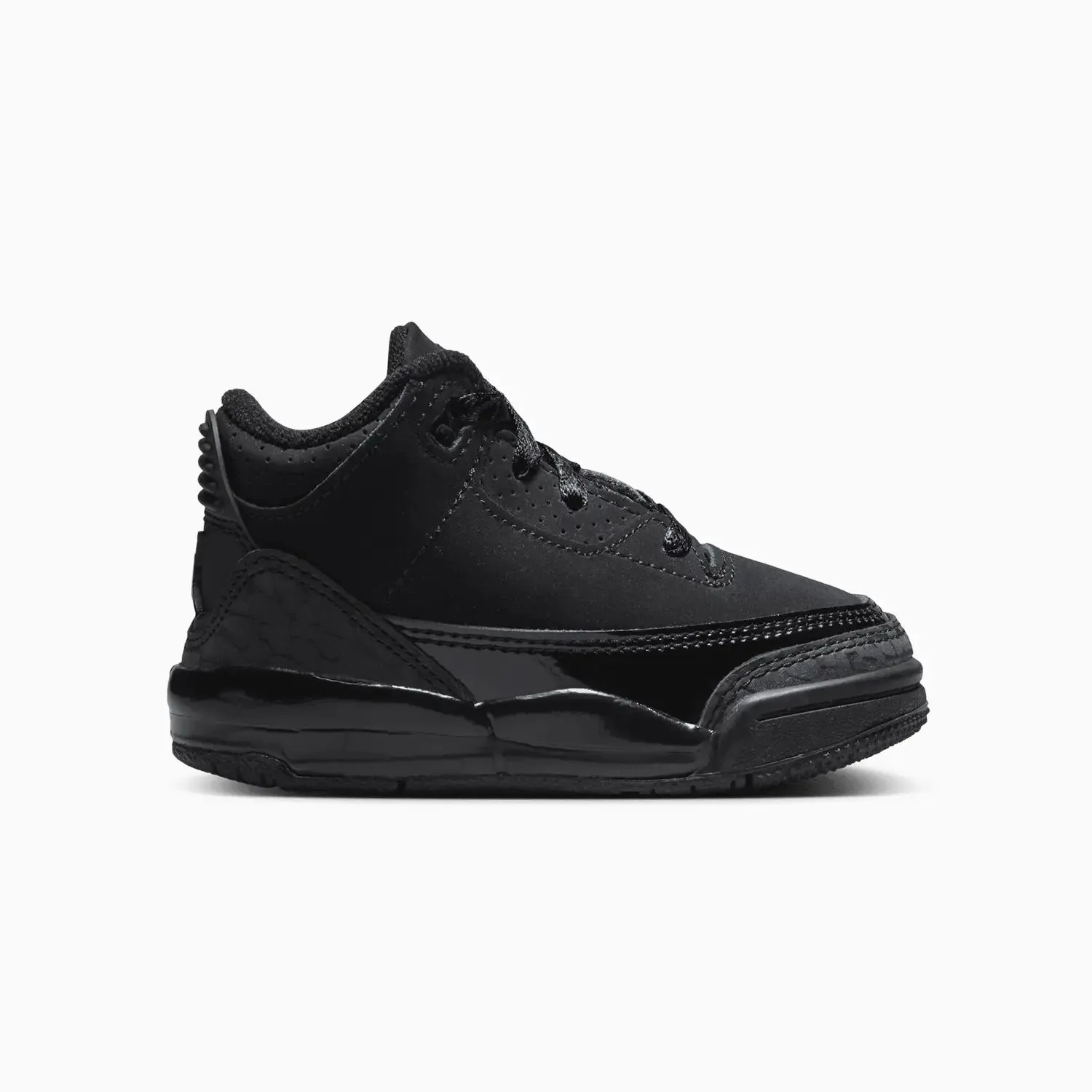 Wide Sneakers Kid's Air Jordan 3 Retro "Black Cat" Toddlers